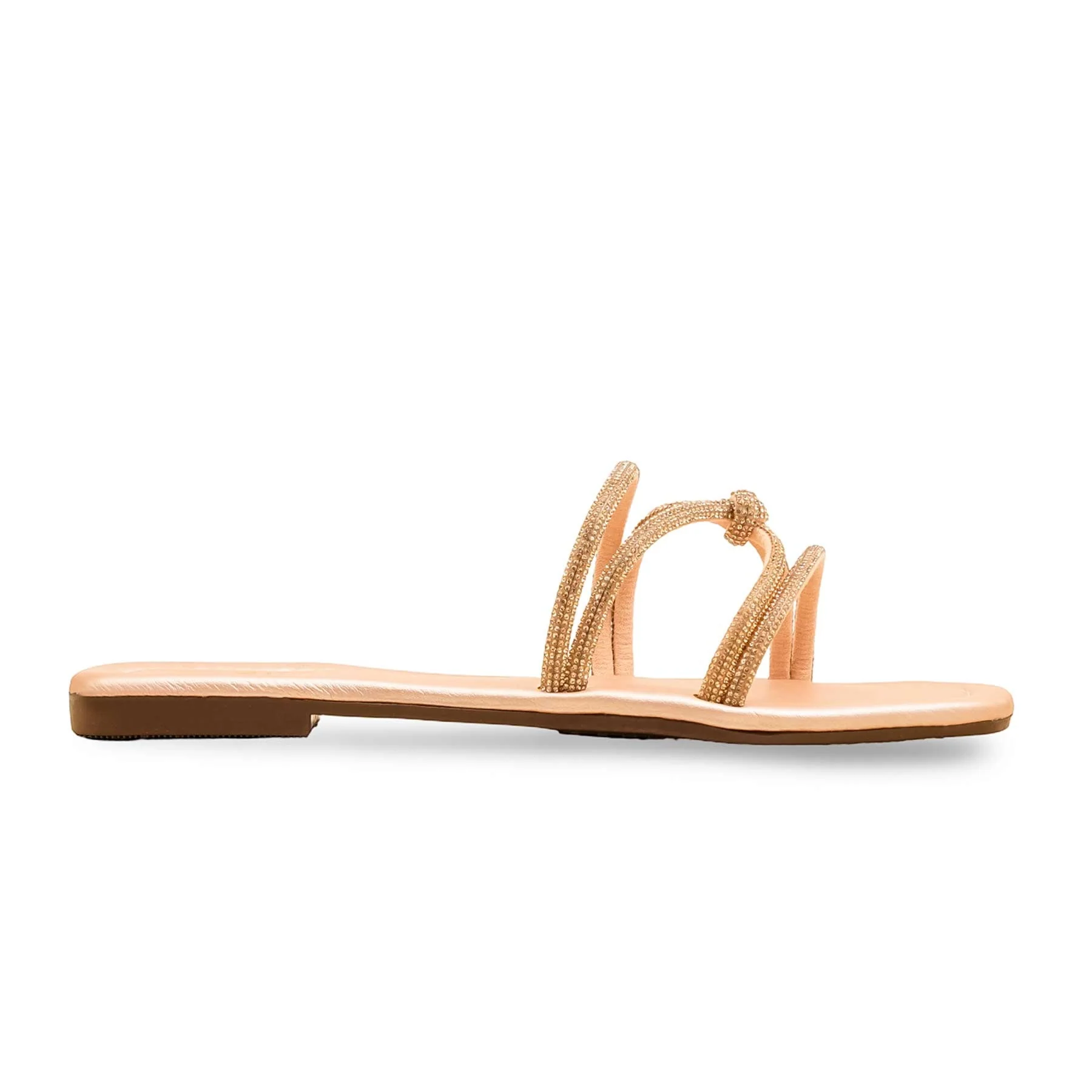 Peach Casual Slipper For Ladies CL2087 - Image 2