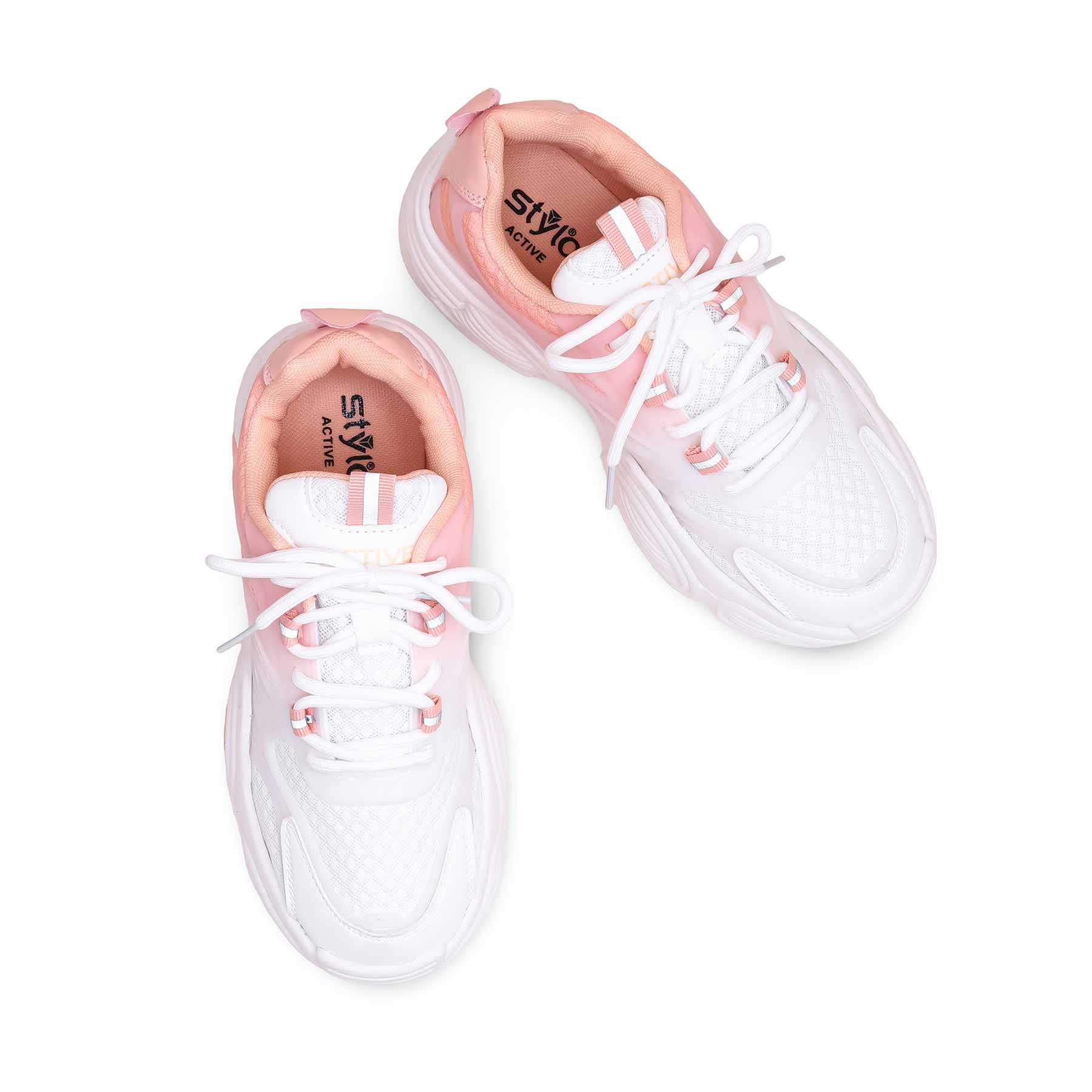Peach Casual Sneaker AT7340 - Image 5