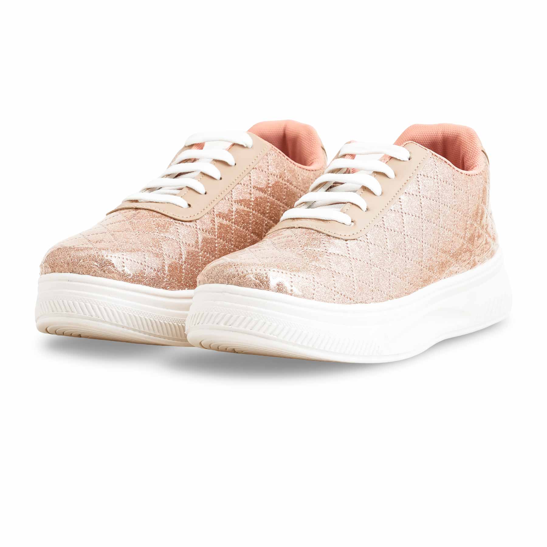 Peach Casual Sneaker AT7406 - Image 3