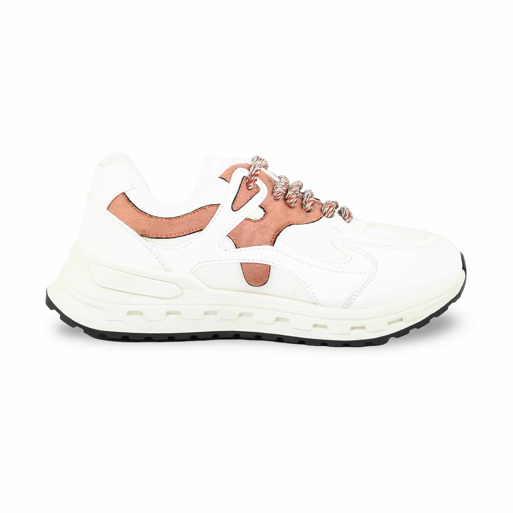 Peach Casual Sneaker For Women AT7371 - Image 2