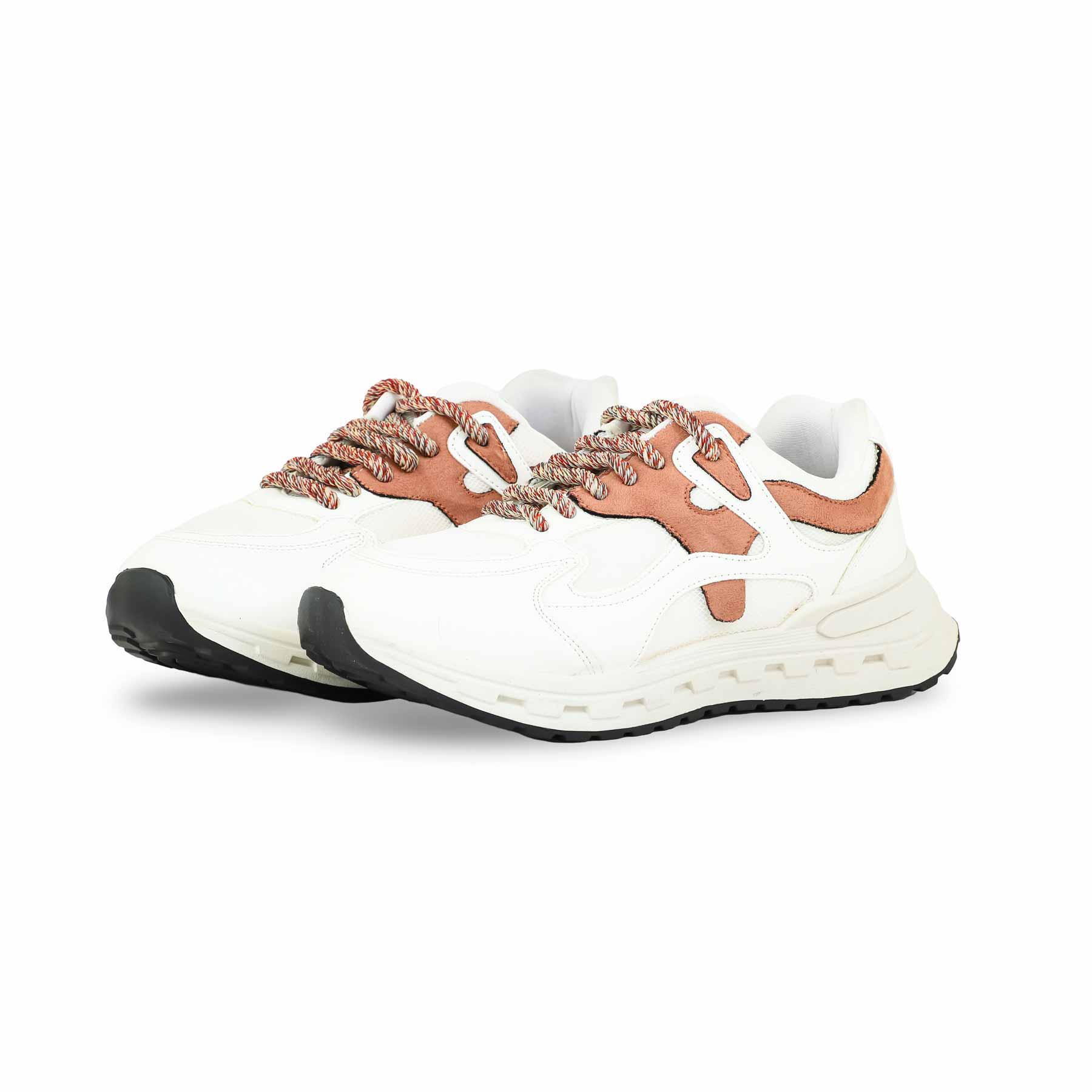 Peach Casual Sneaker For Women AT7371 - Image 3