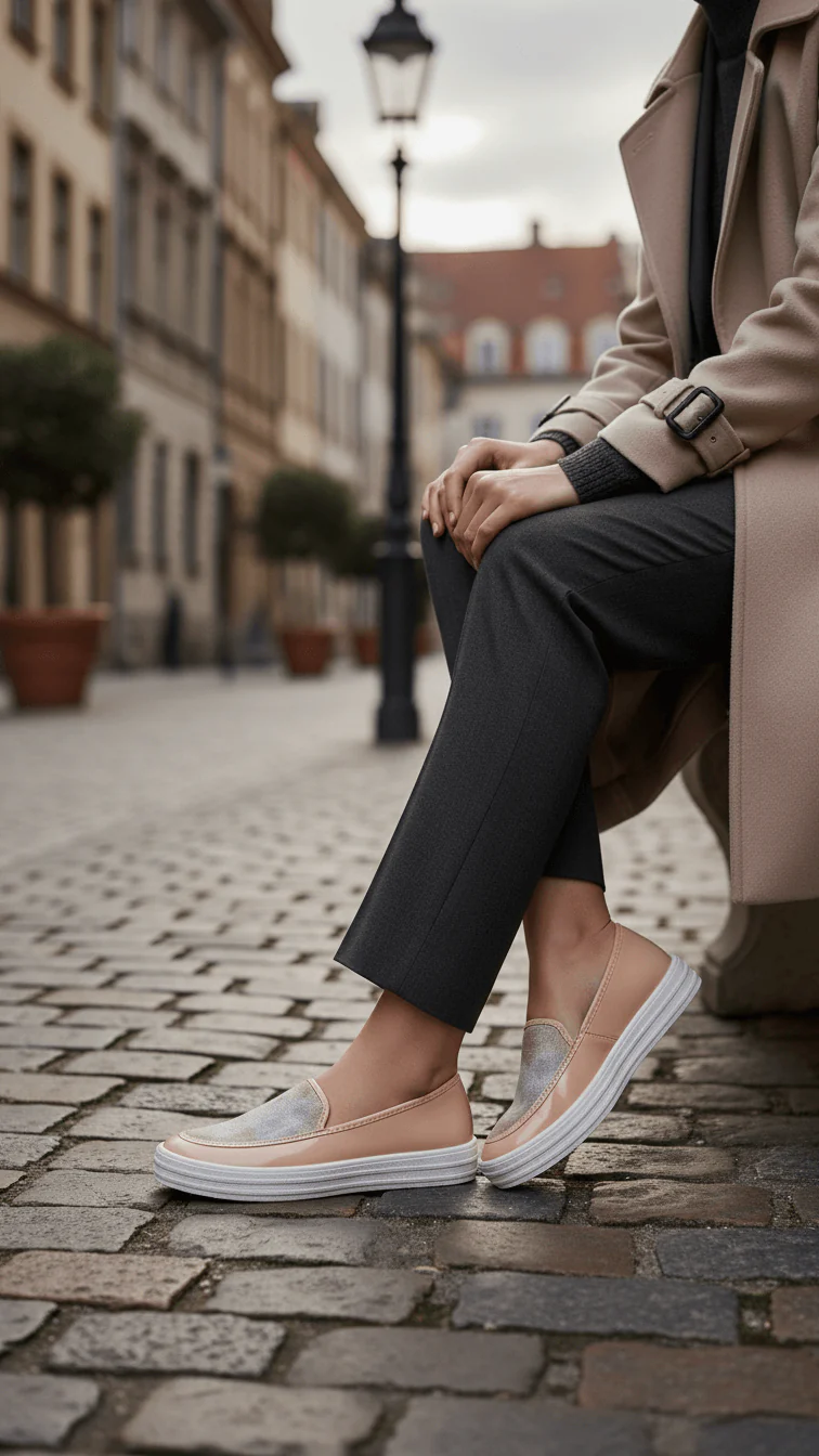 Peach Casual Sneaker WN6153
