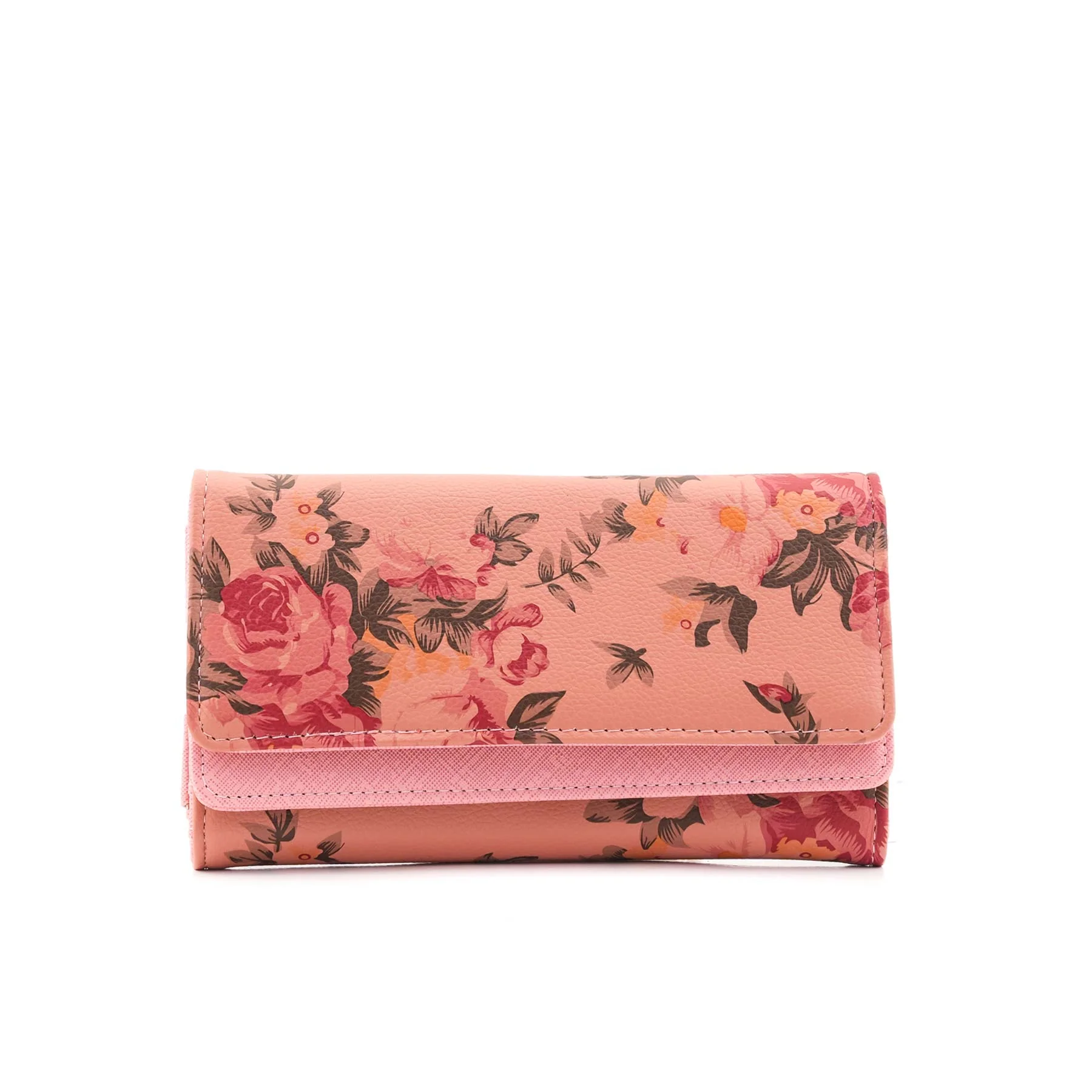 Peach Casual Wallet For Women P71141 - Image 2