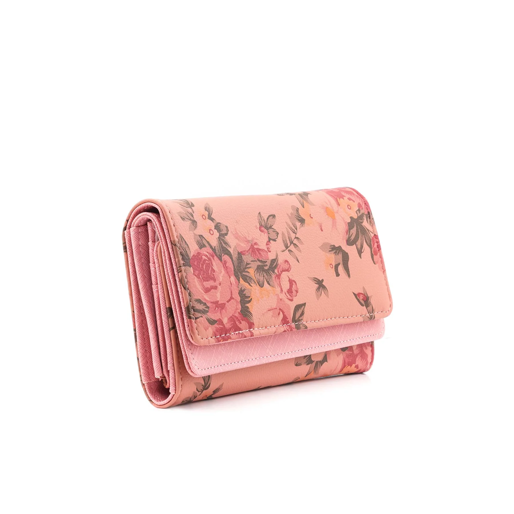 Peach Casual Wallet For Women P71141 - Image 3
