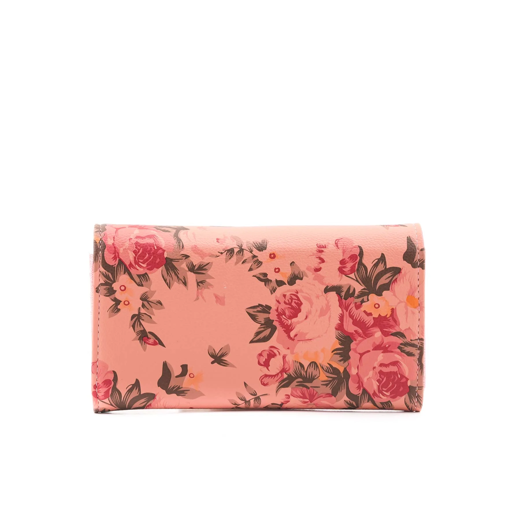 Peach Casual Wallet For Women P71141 - Image 4