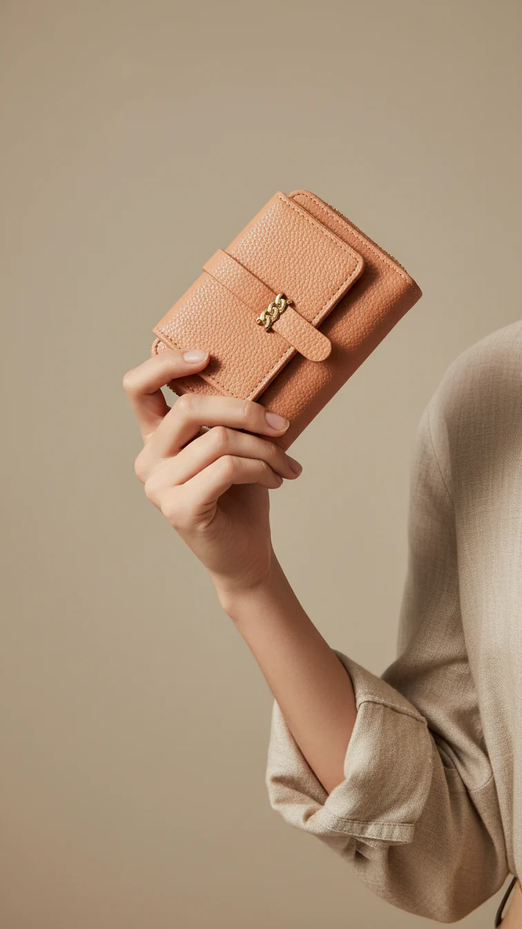 Peach Casual Wallet For Women P71151