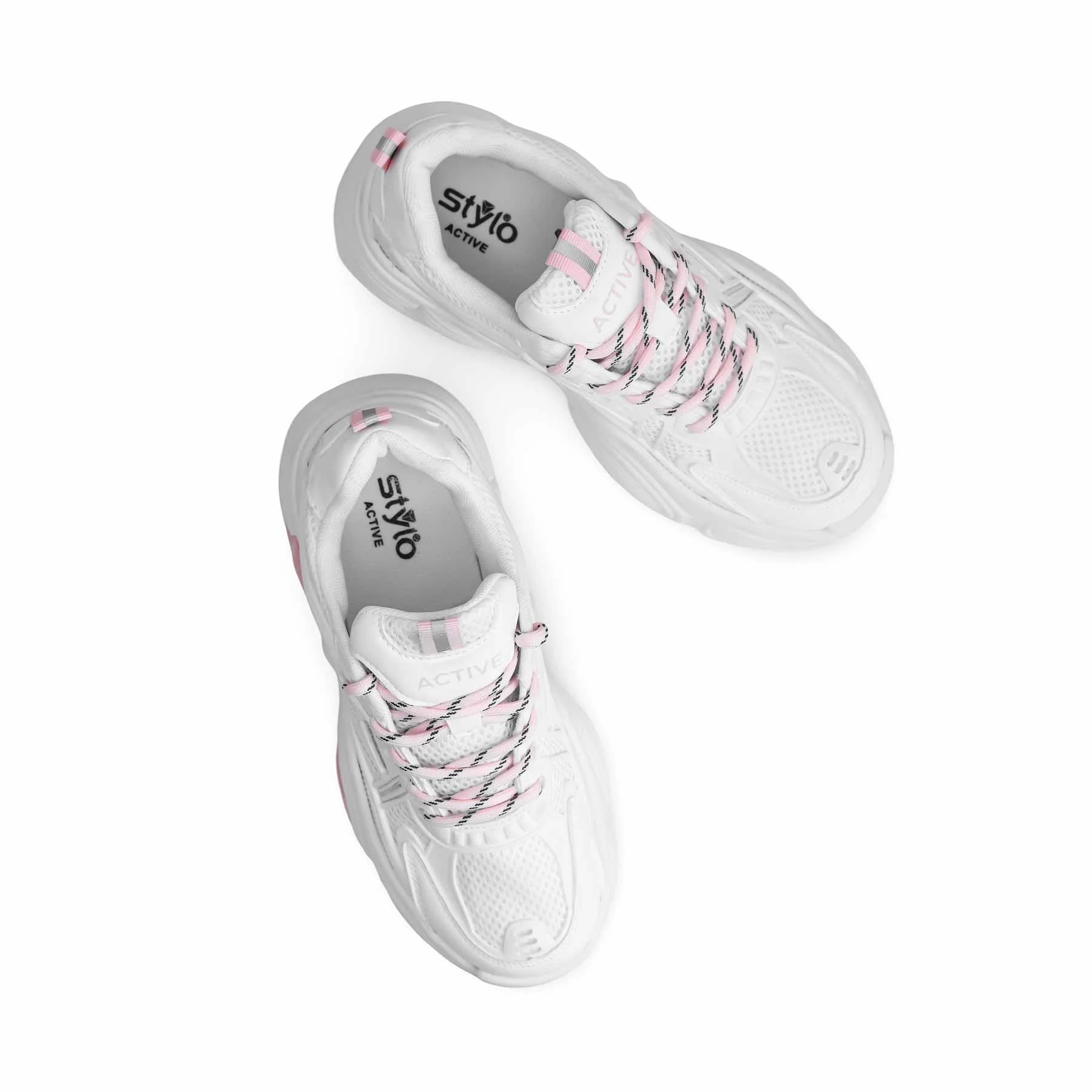 Peach Casual Women Sneaker AT7339 - Image 5