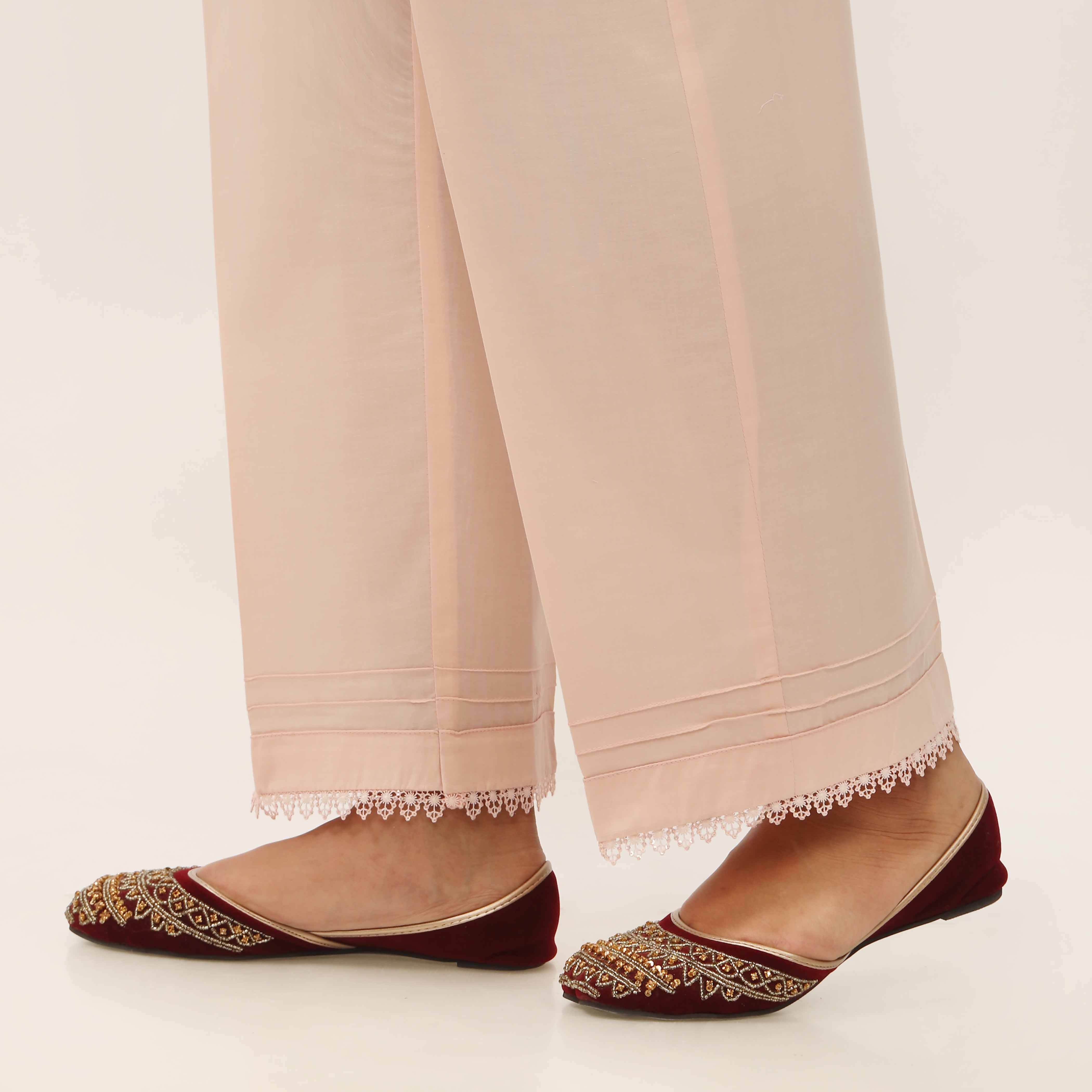 Peach Cotton Cambric Trouser PL4101 - Image 3