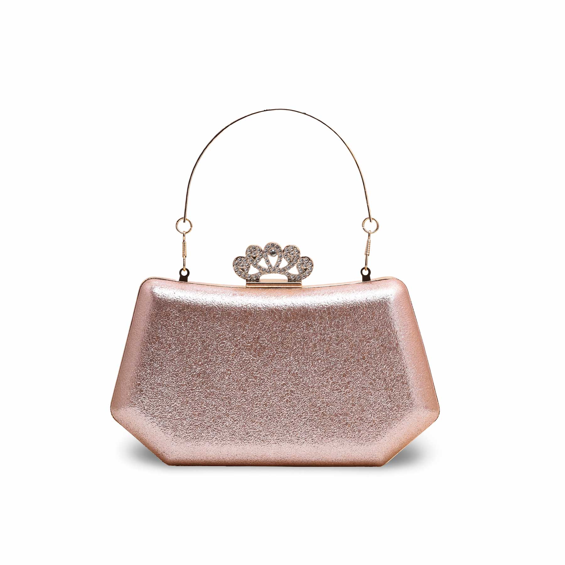 Peach Fancy Clutch P15369 - Image 3