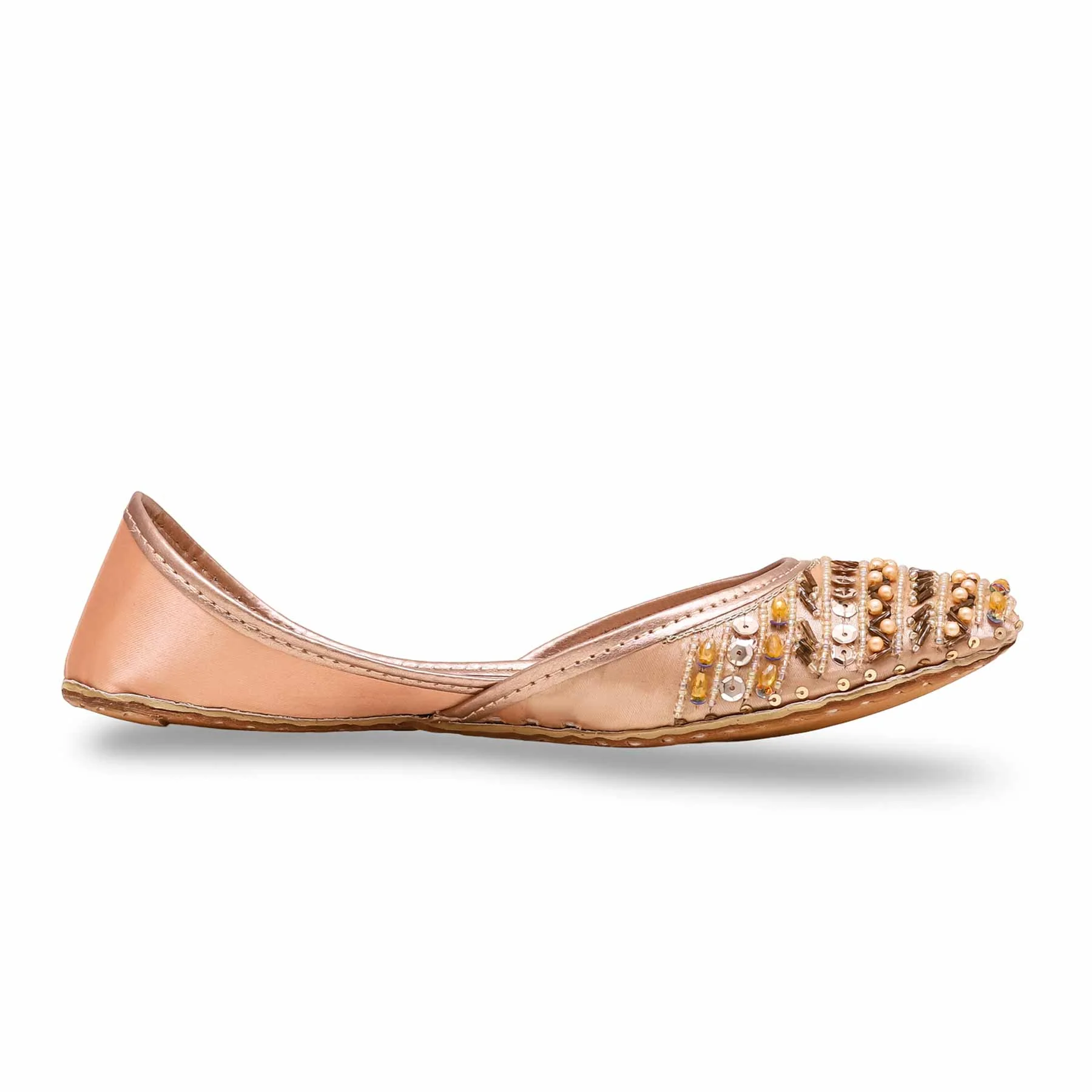 Peach Fancy Khussa EC8456 - Image 2