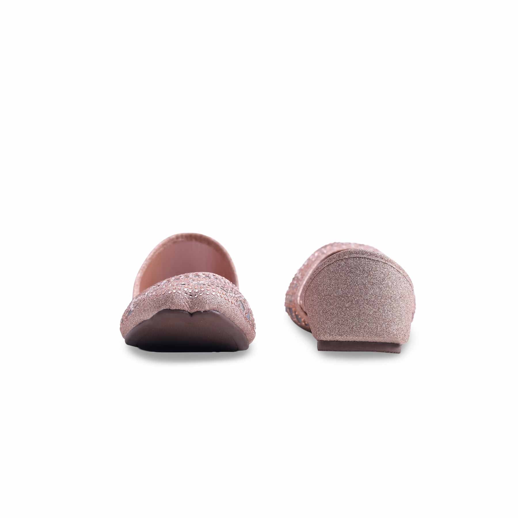 Peach Fancy Khussa EC8504 - Image 4