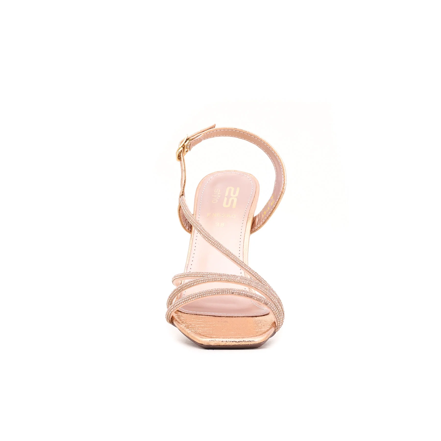 Peach Fancy Sandal FN5280 - Image 3
