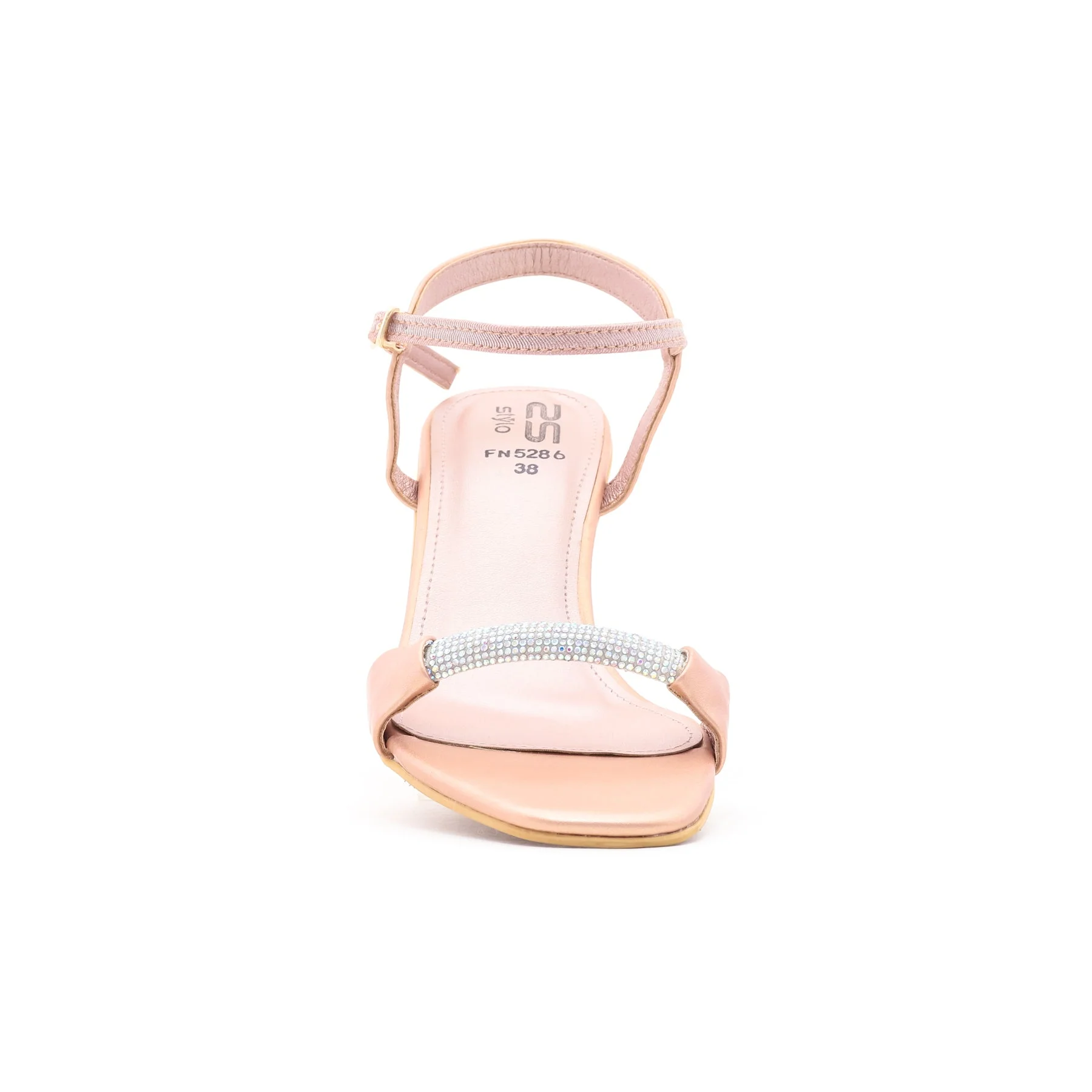 Peach Fancy Sandal FN5286 - Image 3