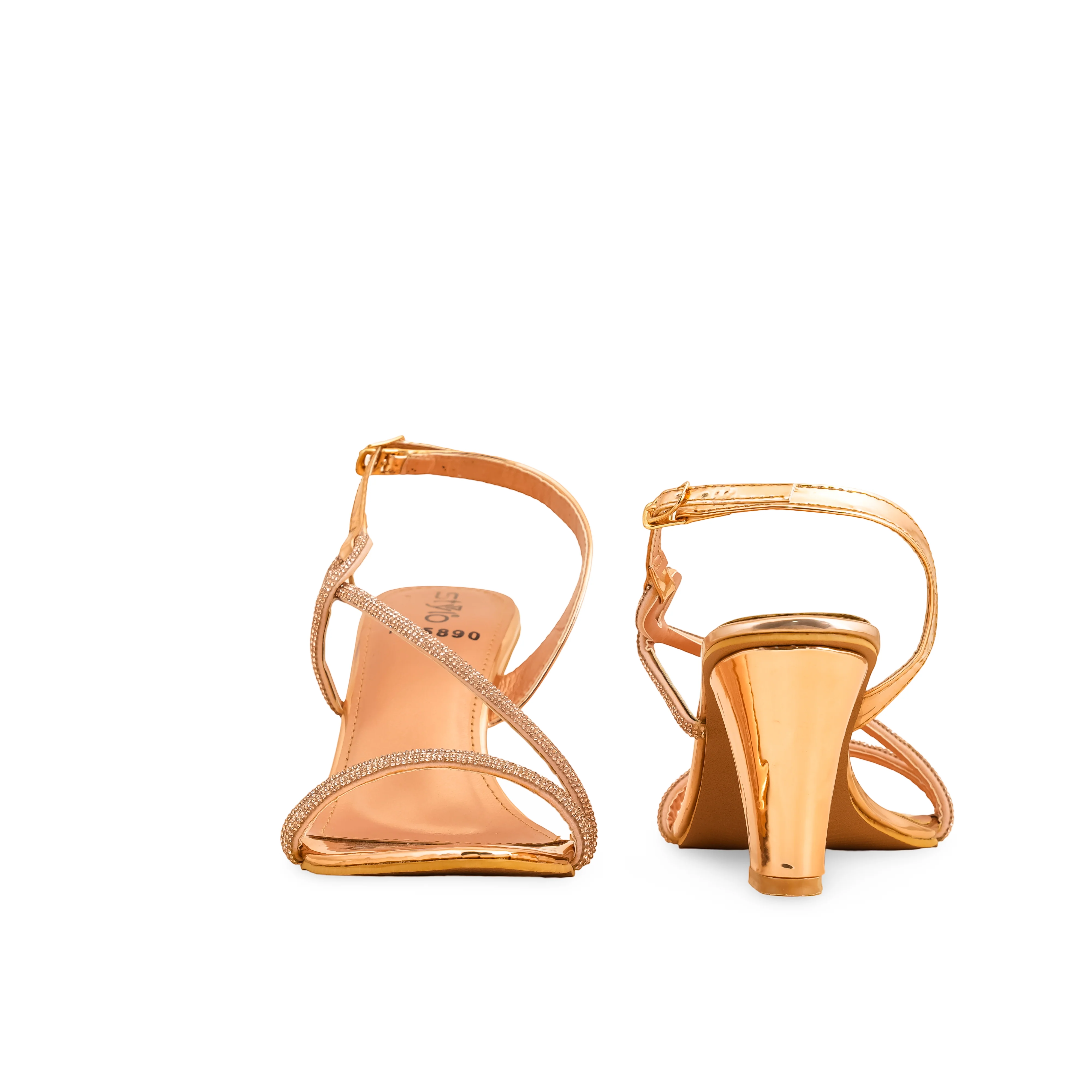 Peach Fancy Sandal FN5890 - Image 4