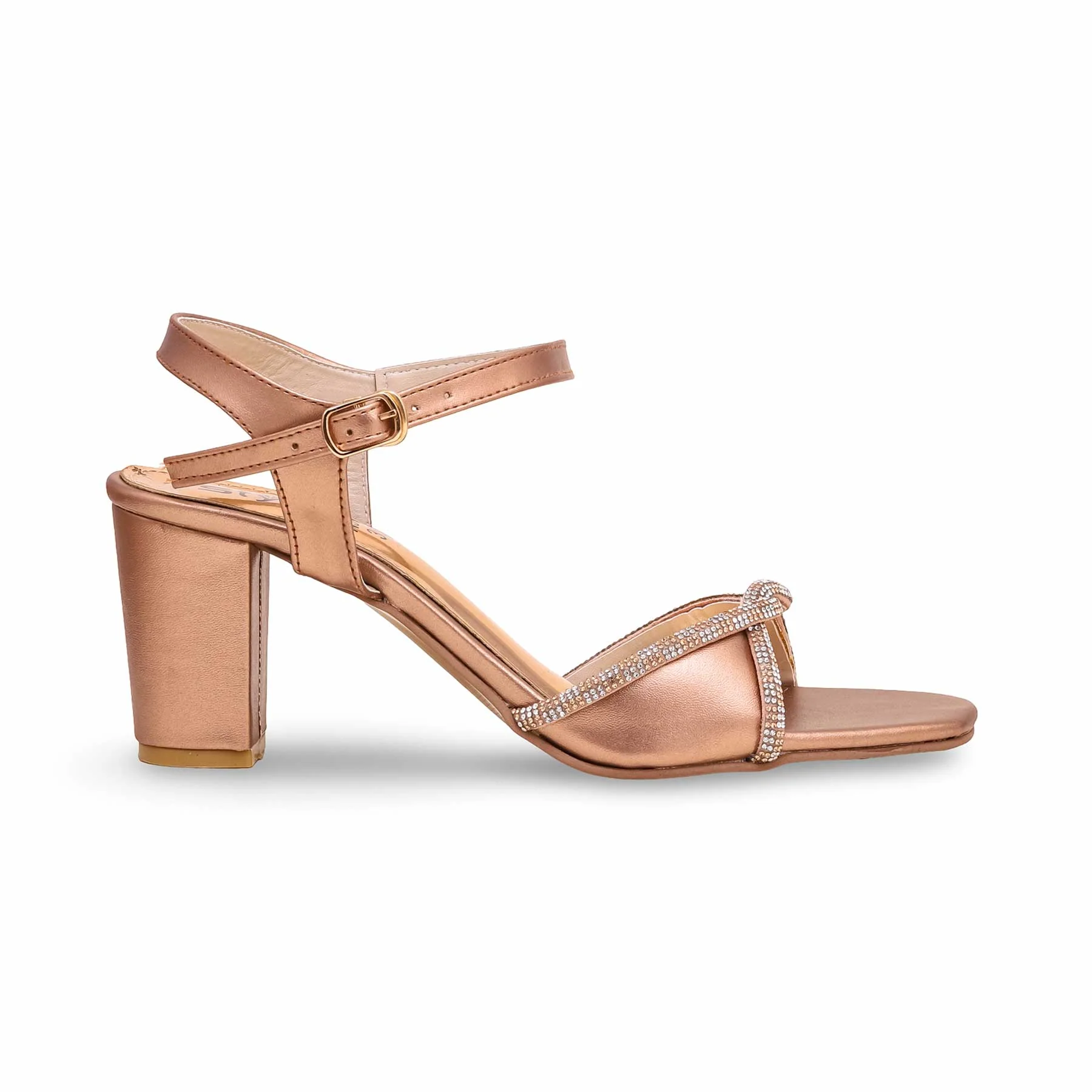 Peach Fancy Sandal FN5919 - Image 2
