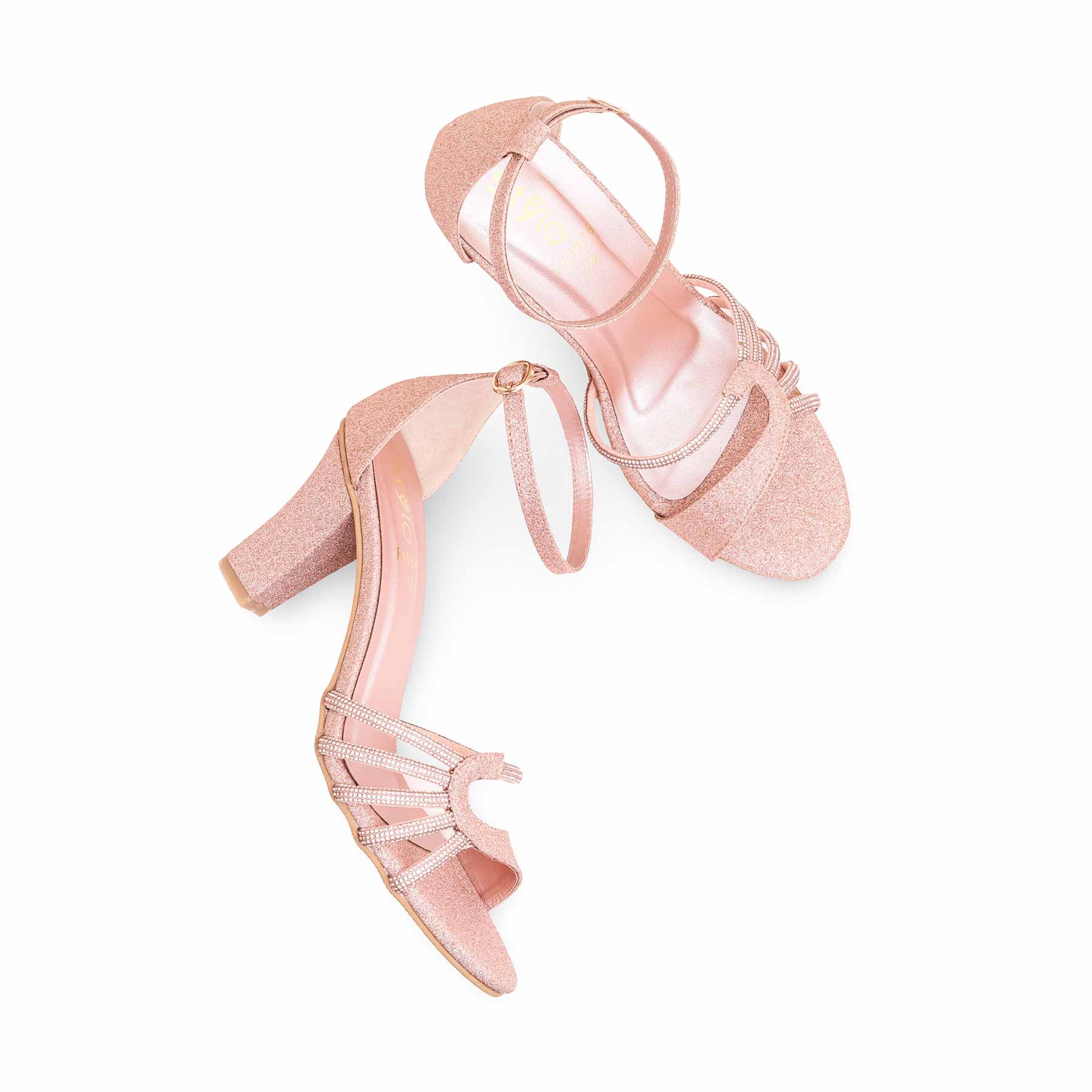 Peach Fancy Sandal FN5976 - Image 5