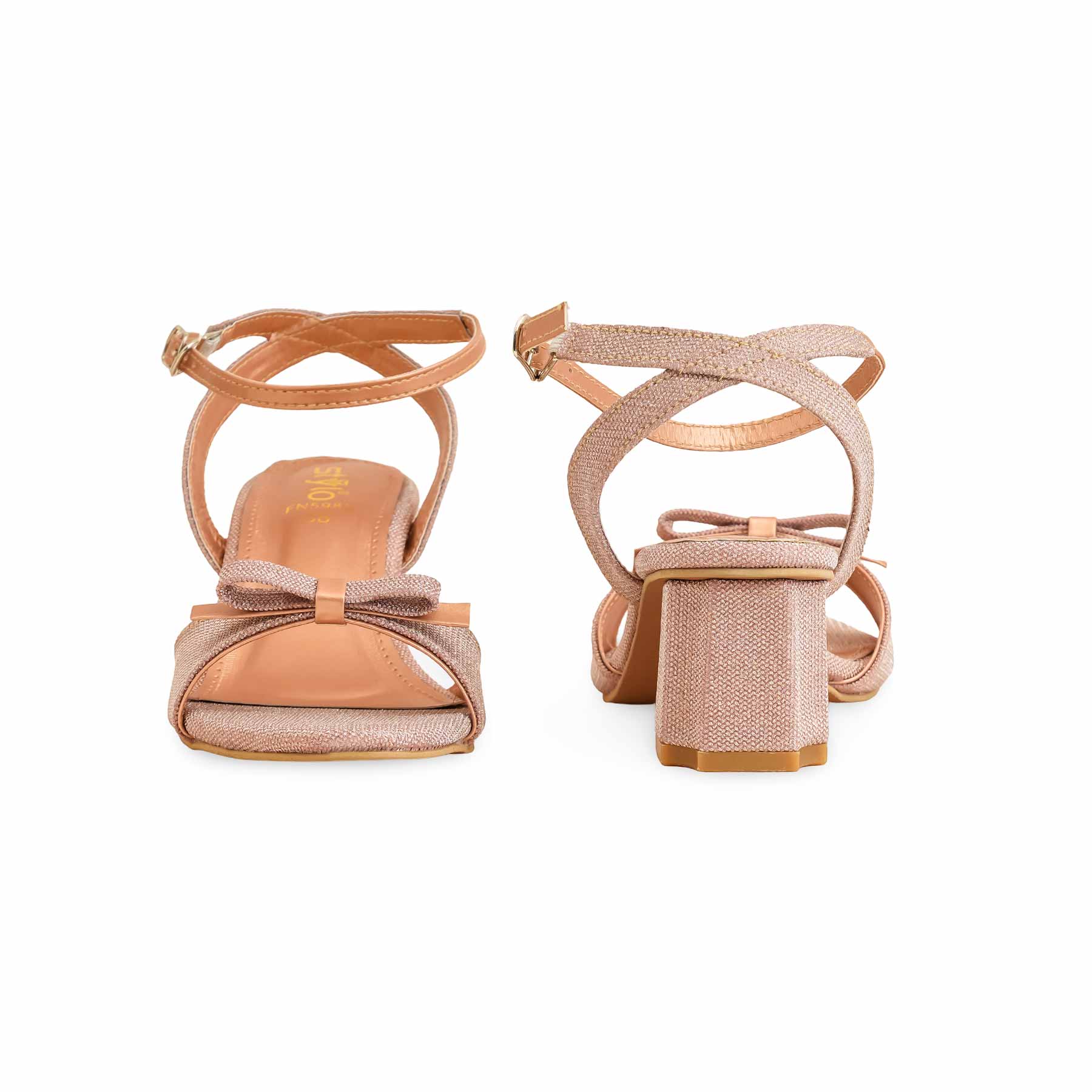 Peach Fancy Sandal FN5985 - Image 4