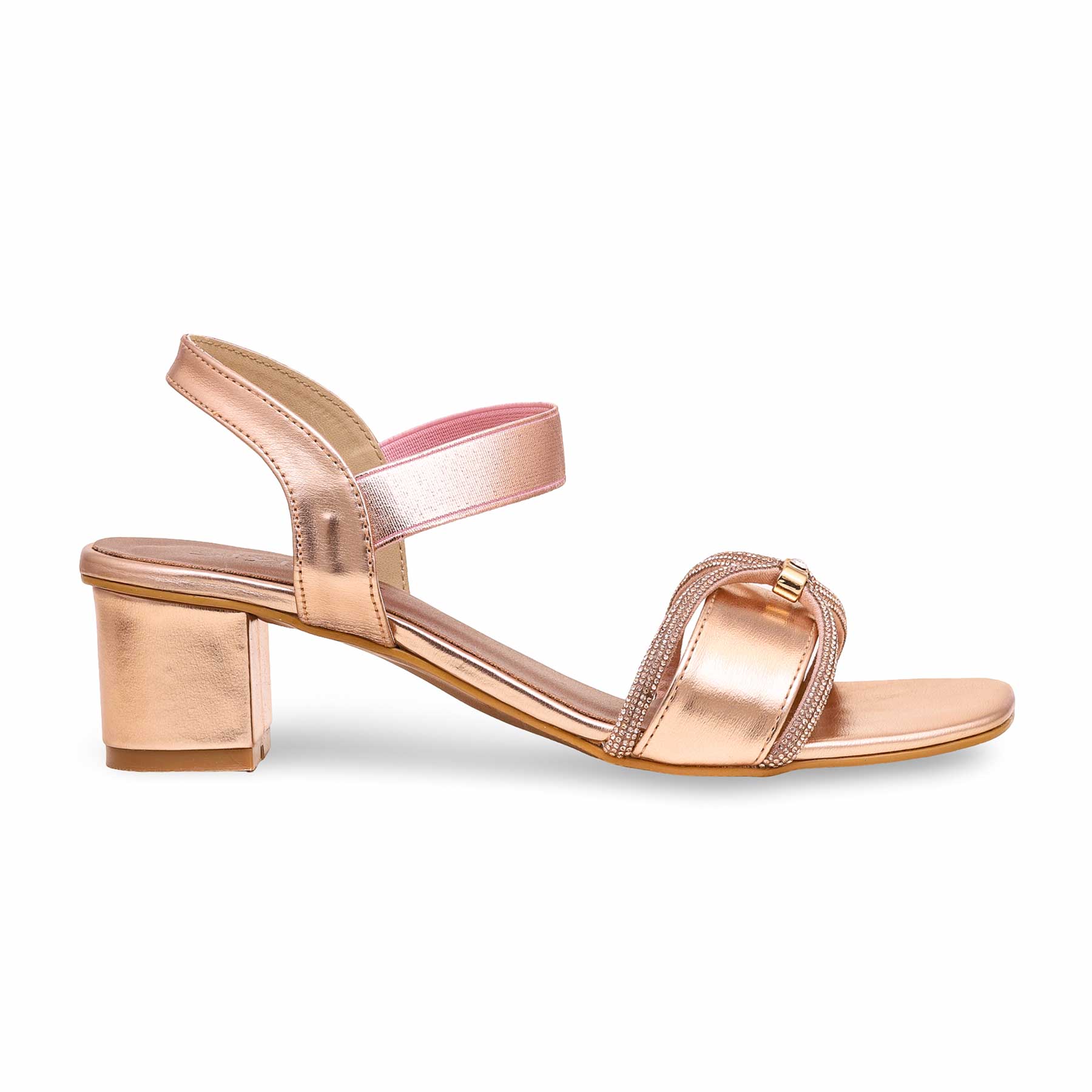 Peach Fancy Sandal FN5987 - Image 2
