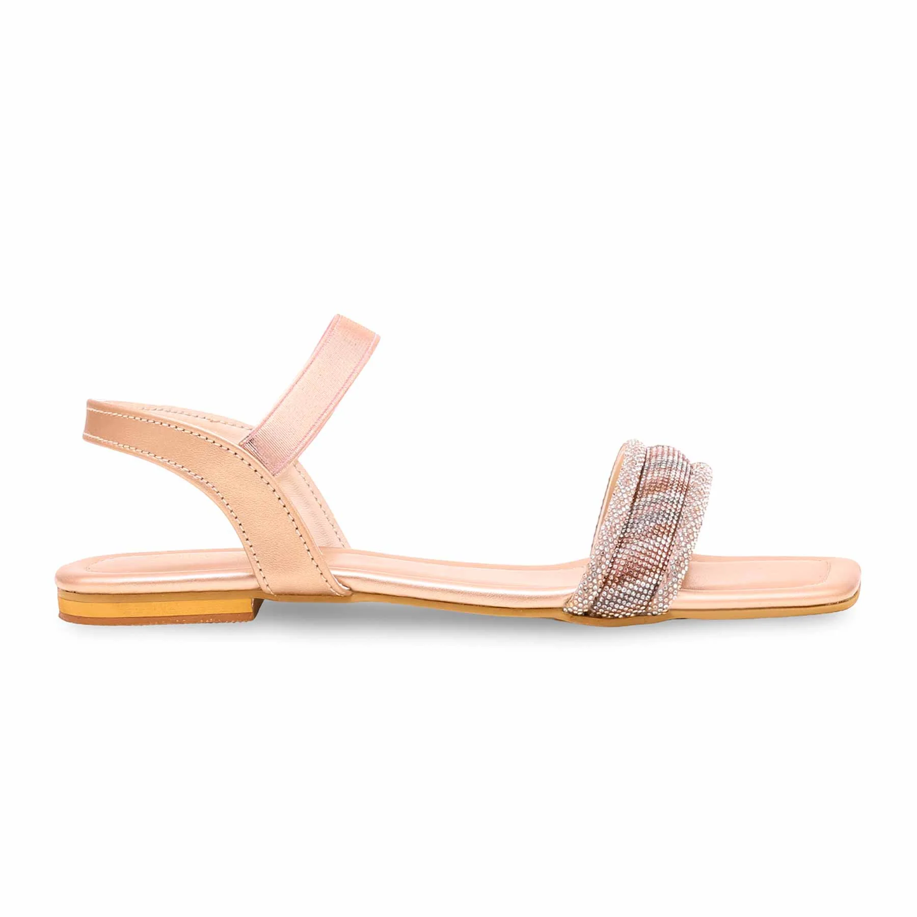 Peach Fancy Sandal FN6001 - Image 2