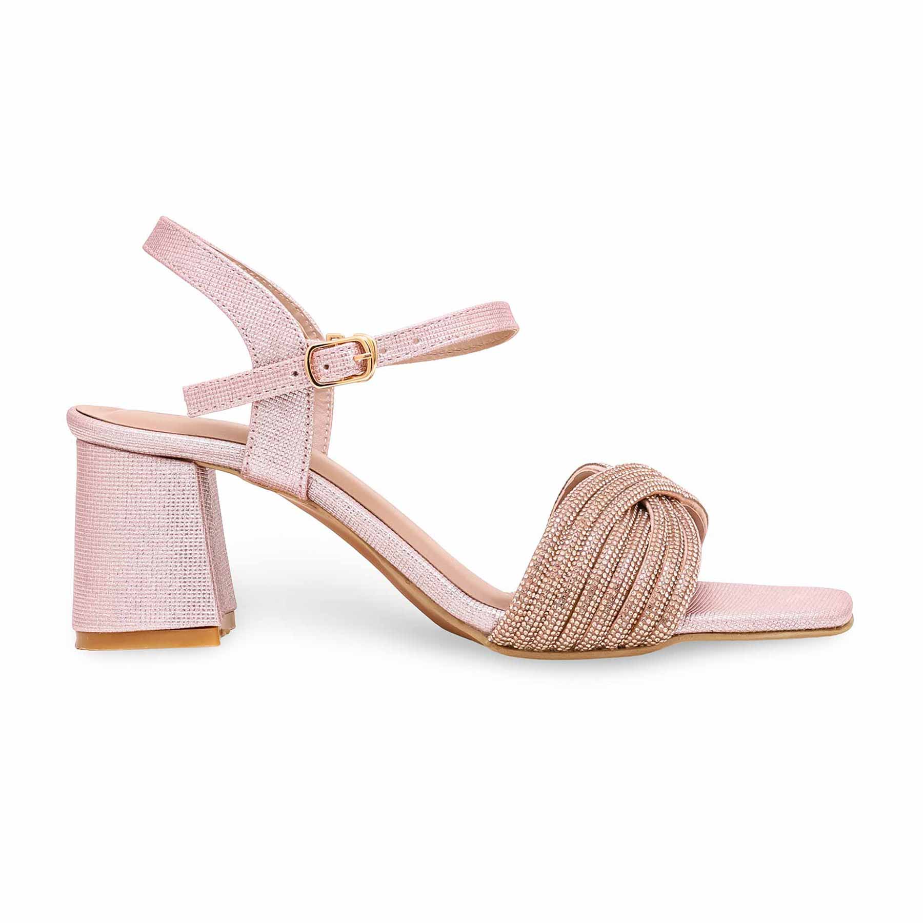 Peach Fancy Sandal FN6009 - Image 2