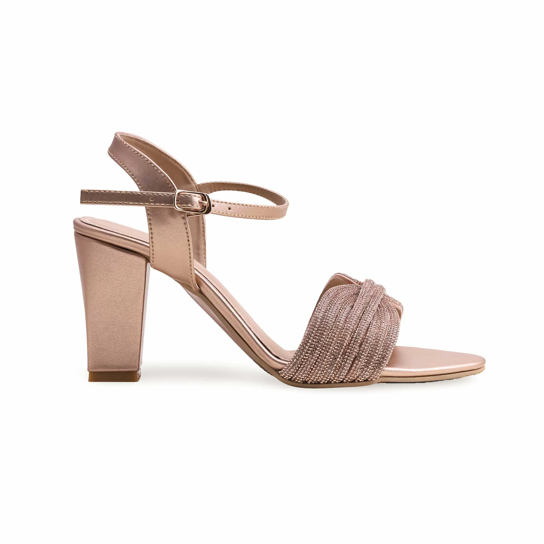 Peach Fancy Sandal FN6056 - Image 2
