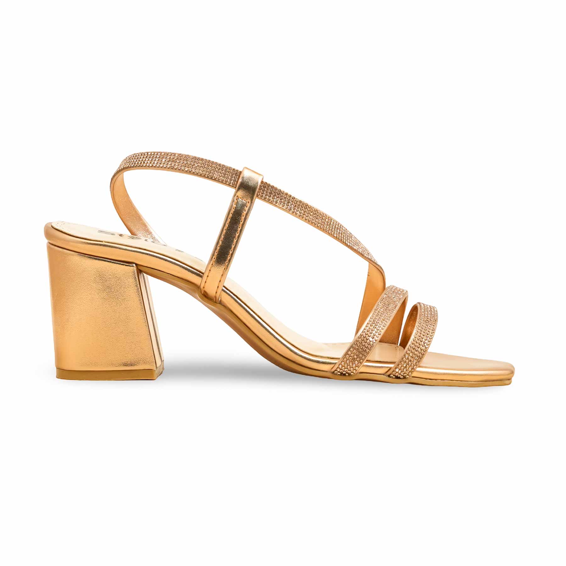 Peach Fancy Sandal FN6212 - Image 2