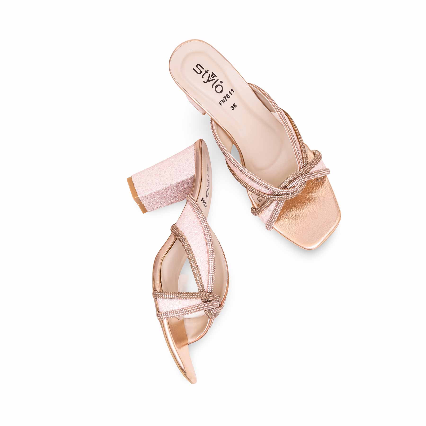Peach Fancy Slipper FN7811 - Image 5