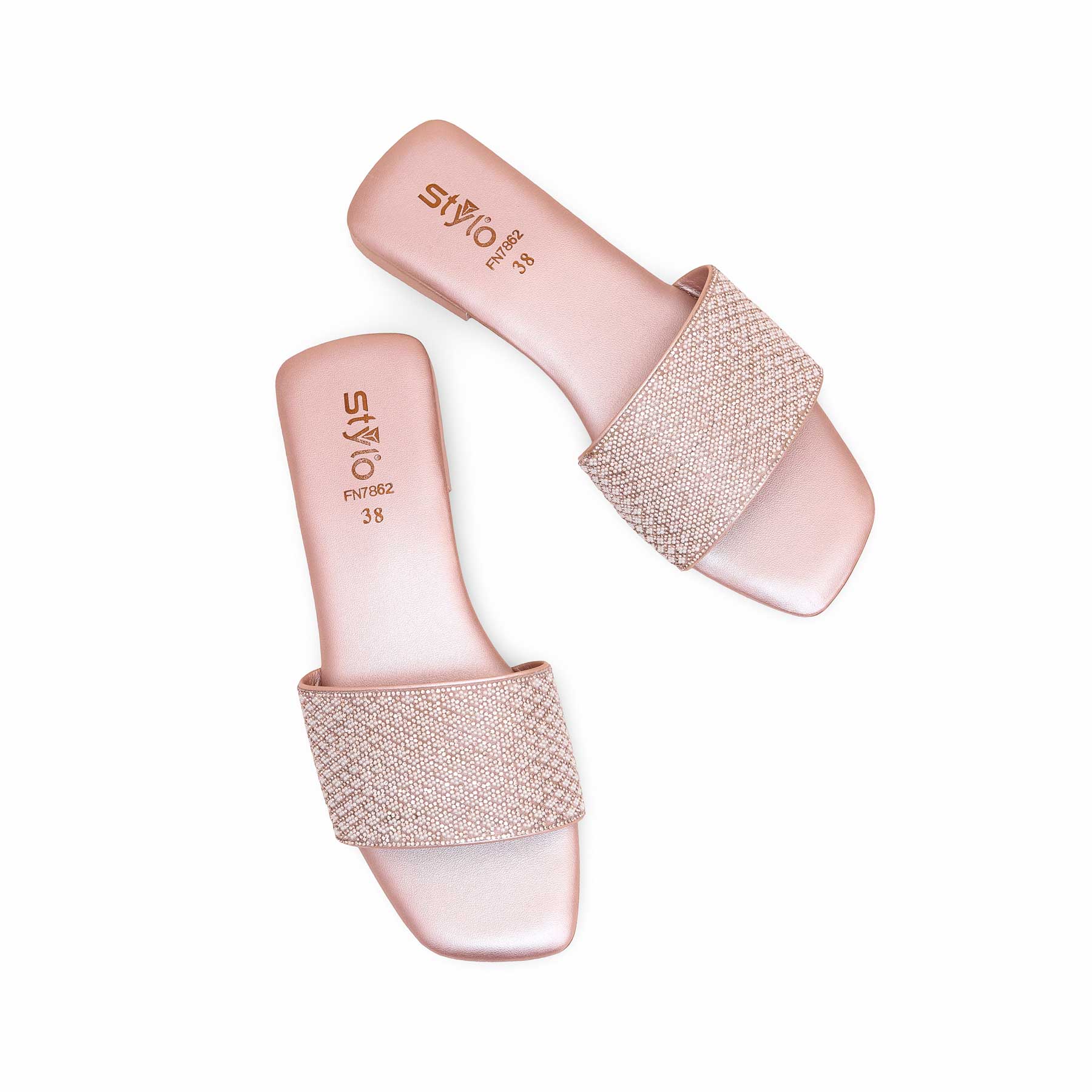 Peach Fancy Slipper FN7862 - Image 5