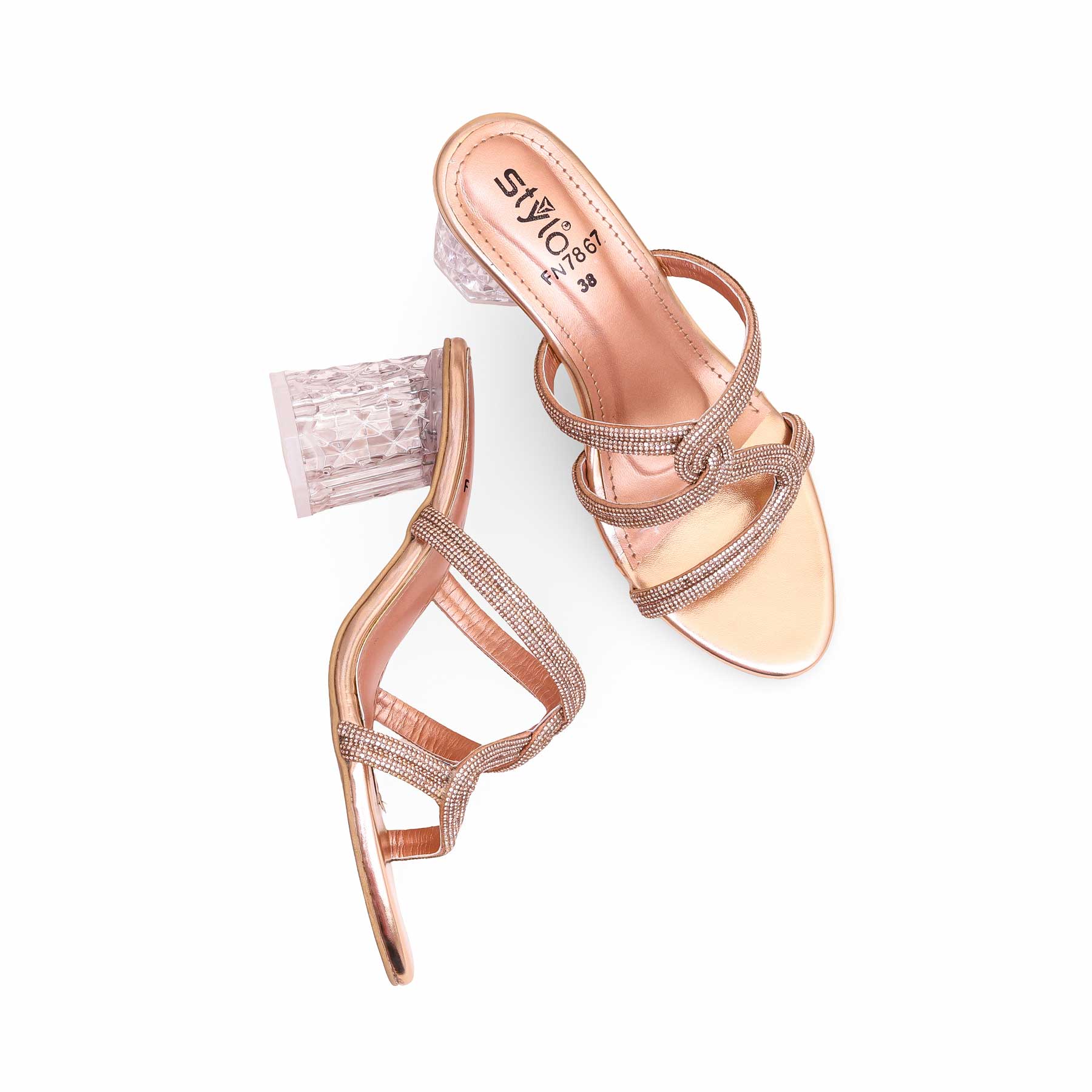 Peach Fancy Slipper FN7867 - Image 5