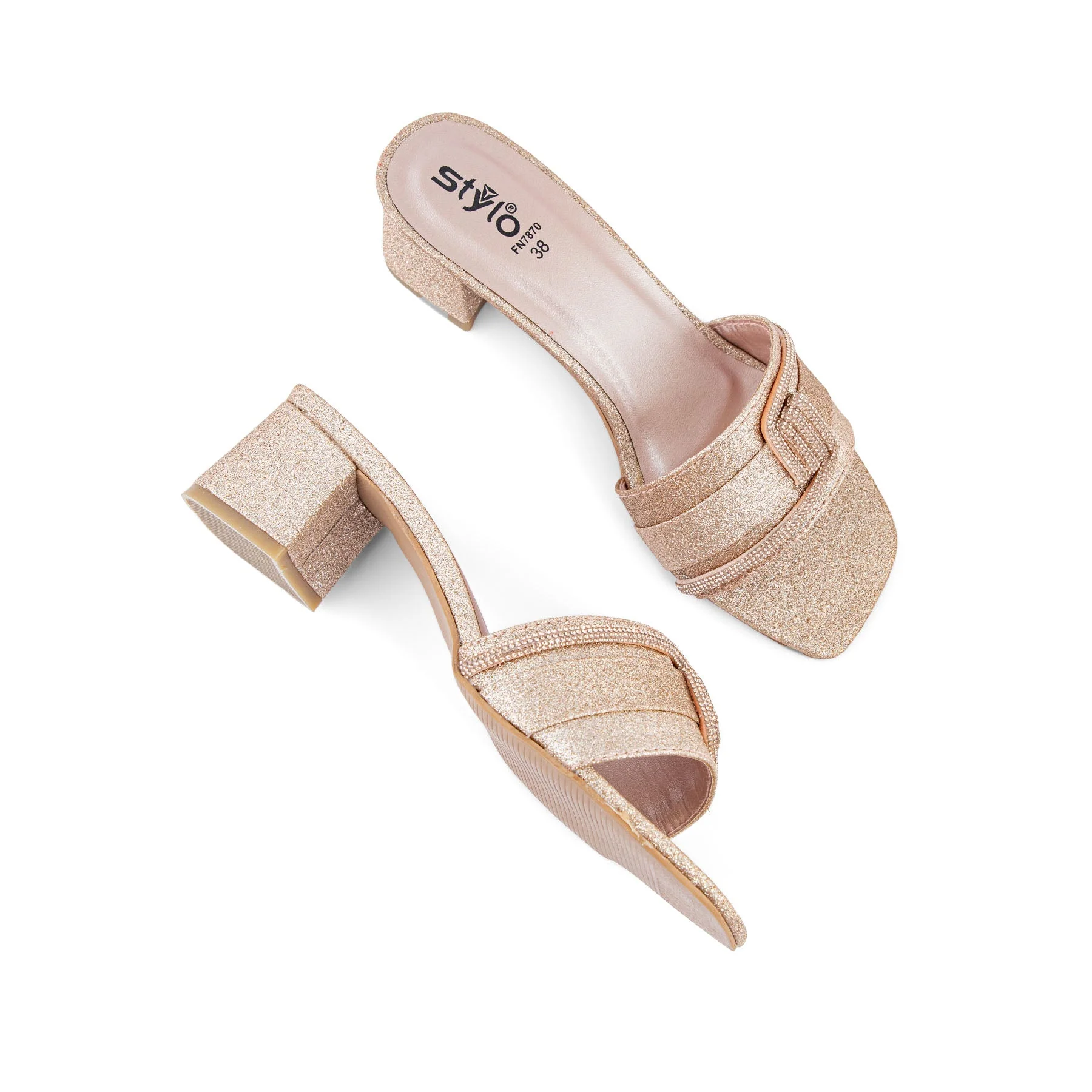Peach Fancy Slipper FN7870 - Image 4