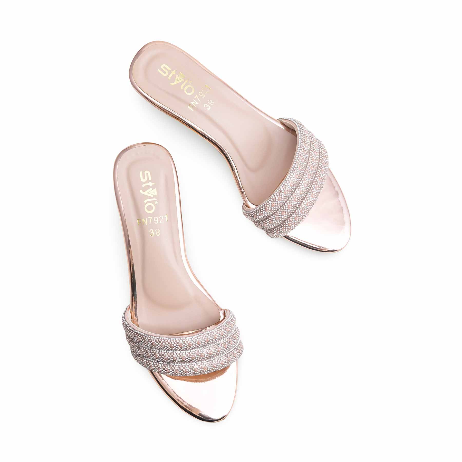 Peach Fancy Slipper FN7921 - Image 5