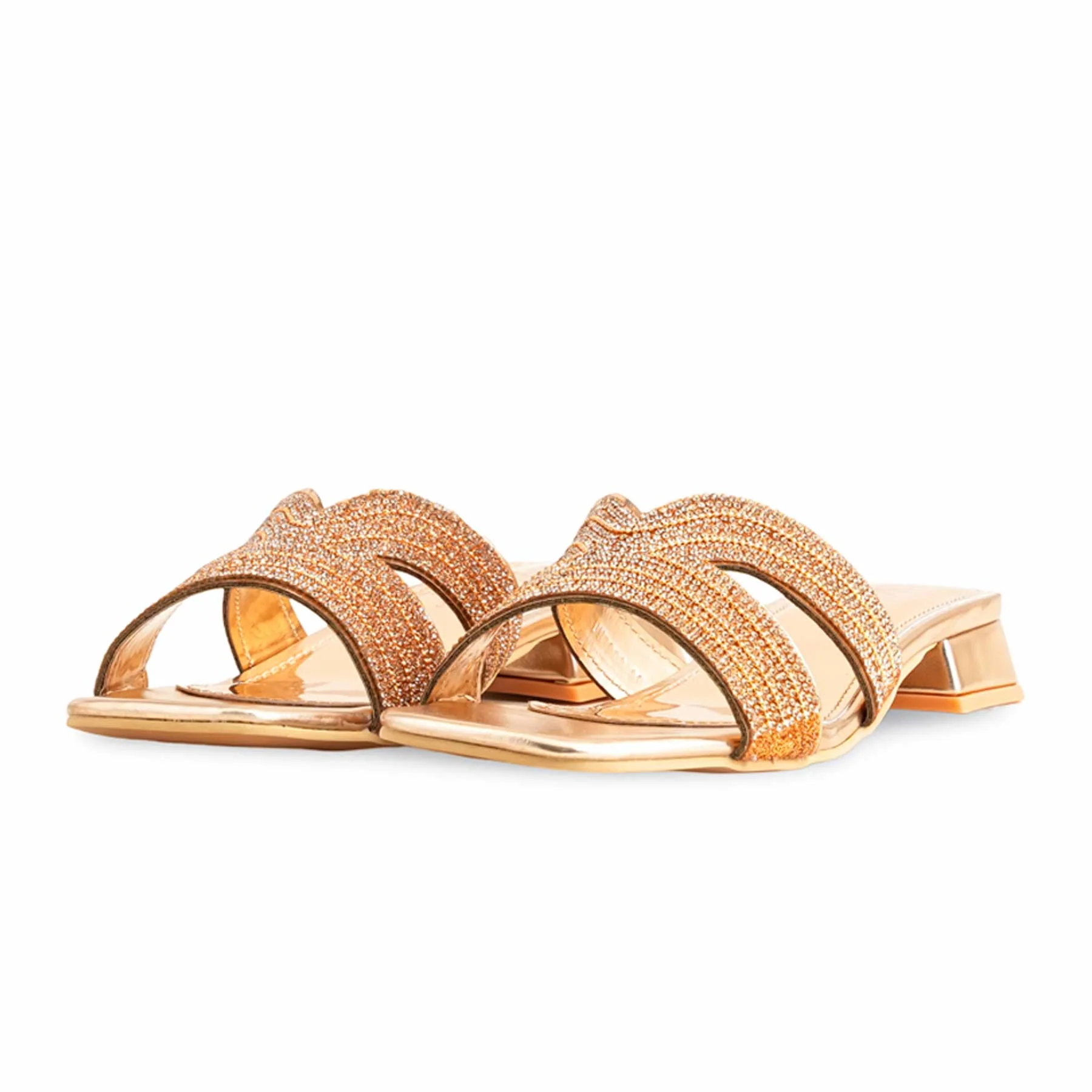 Peach Fancy Slipper FN7933 - Image 3
