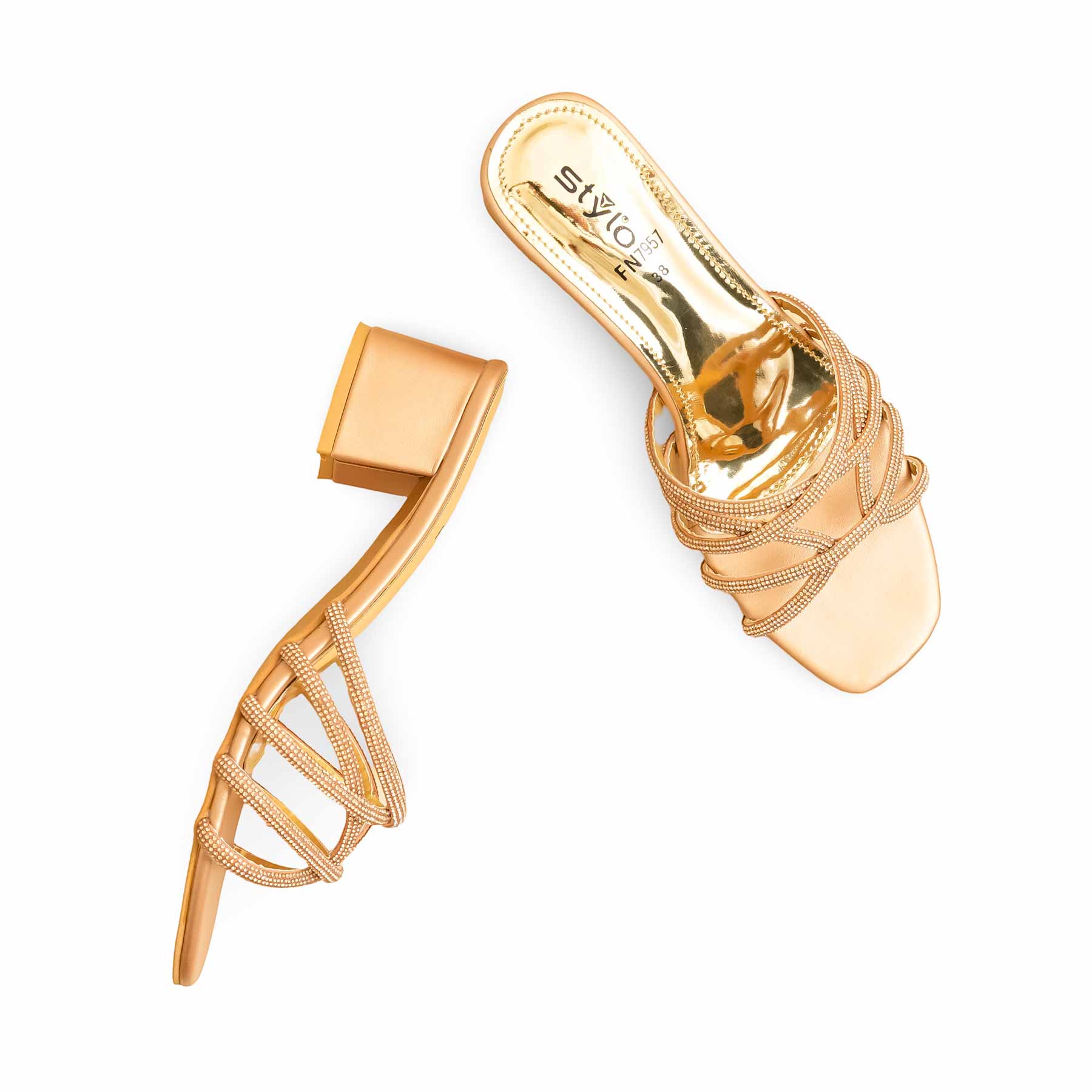 Peach Fancy Slipper FN7957 - Image 5