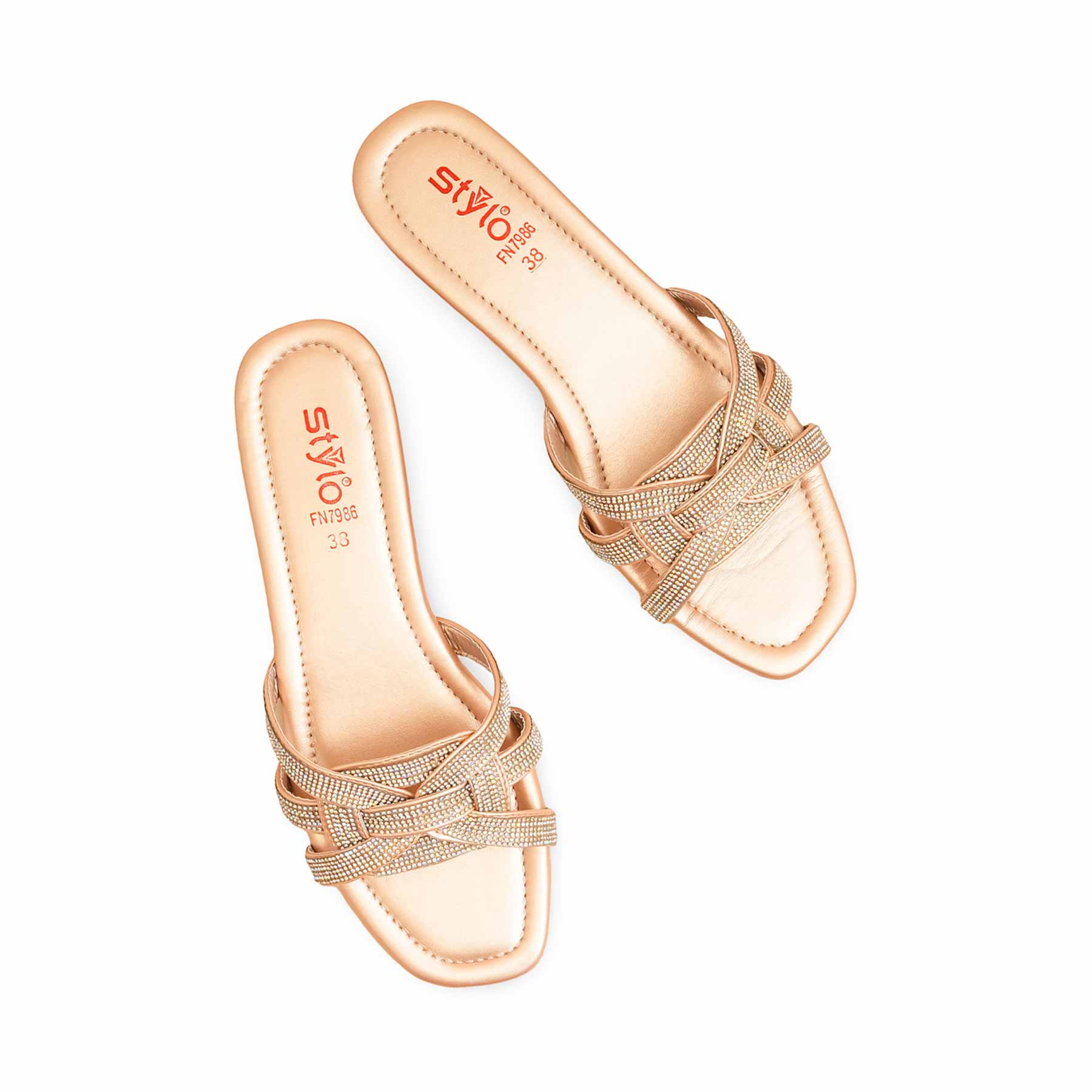 Peach Fancy Slipper FN7986 - Image 5