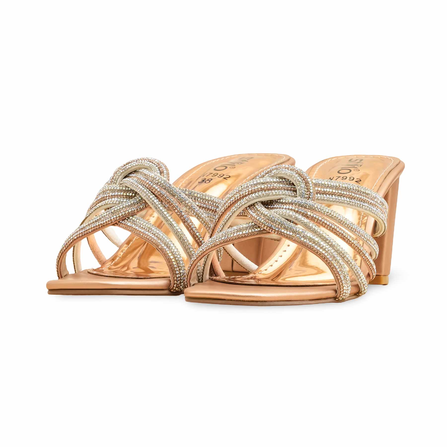 Peach Fancy Slipper FN7992 - Image 3