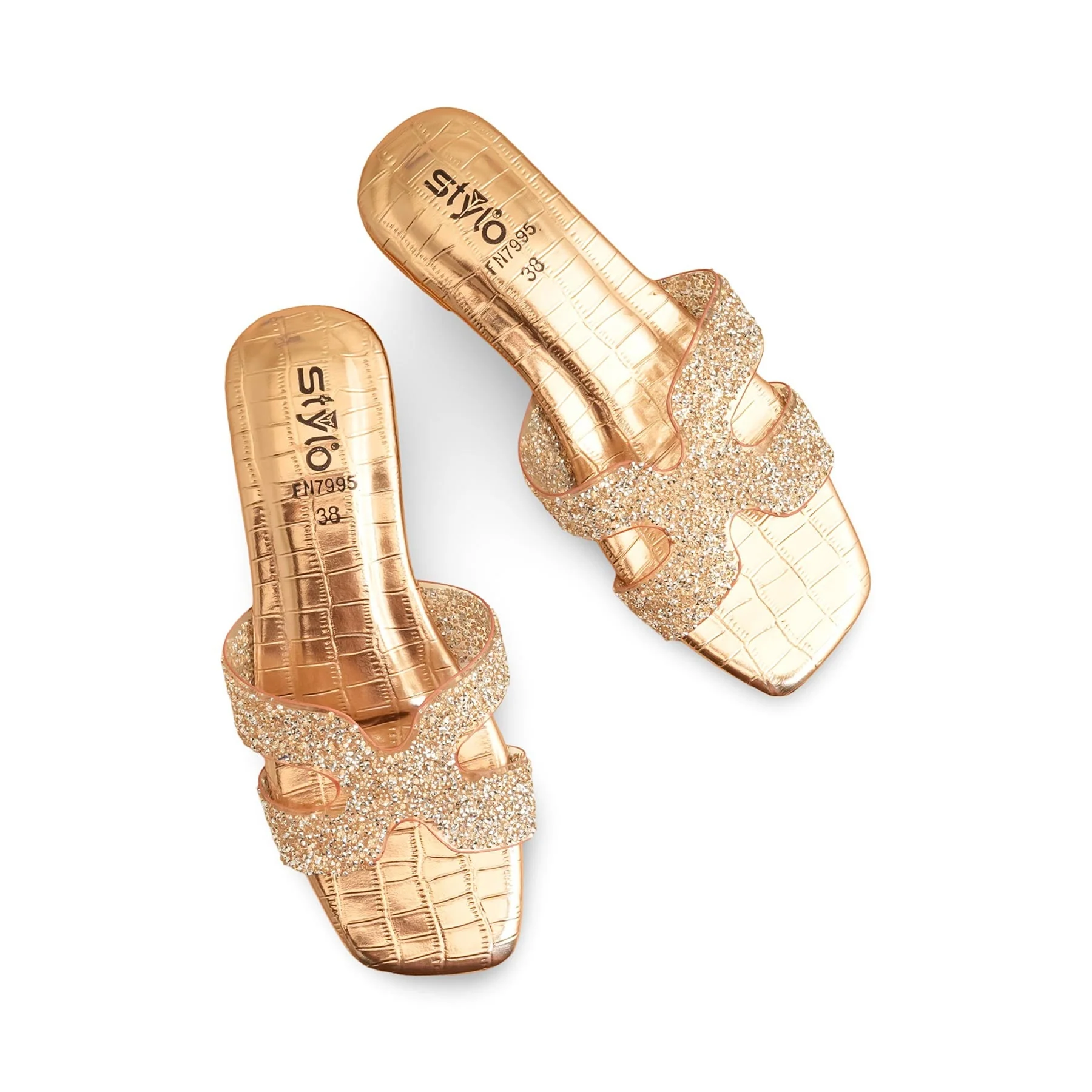 Peach Fancy Slipper FN7995 - Image 5