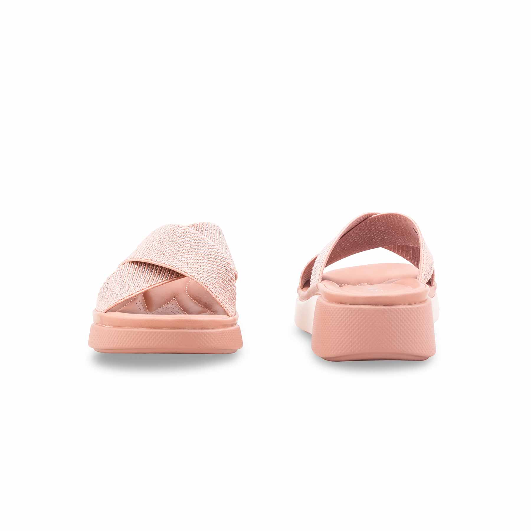 Peach Formal Slipper For Ladies PU0730 - Image 4