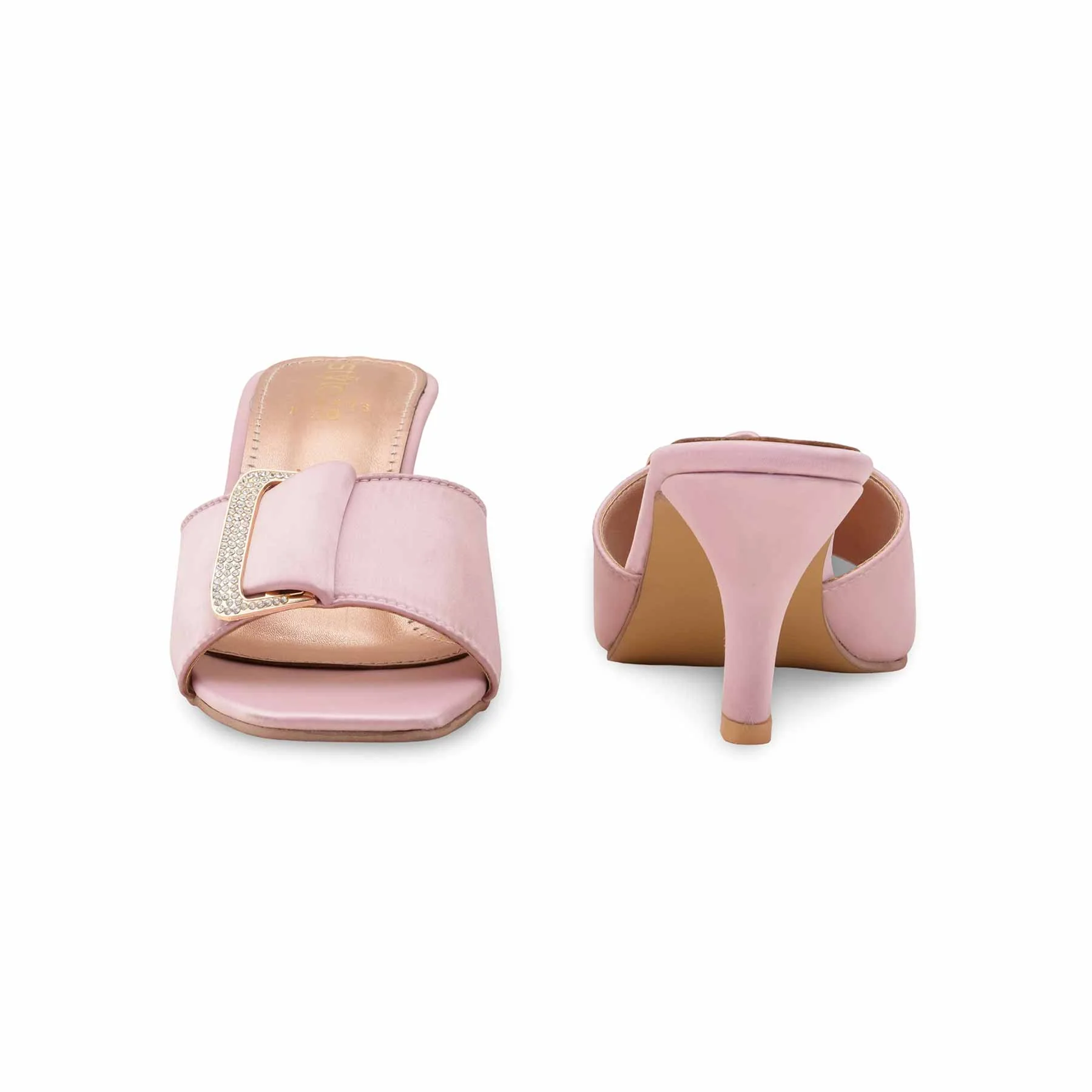 Peach Formal Slipper For Women FR8403 - Image 4