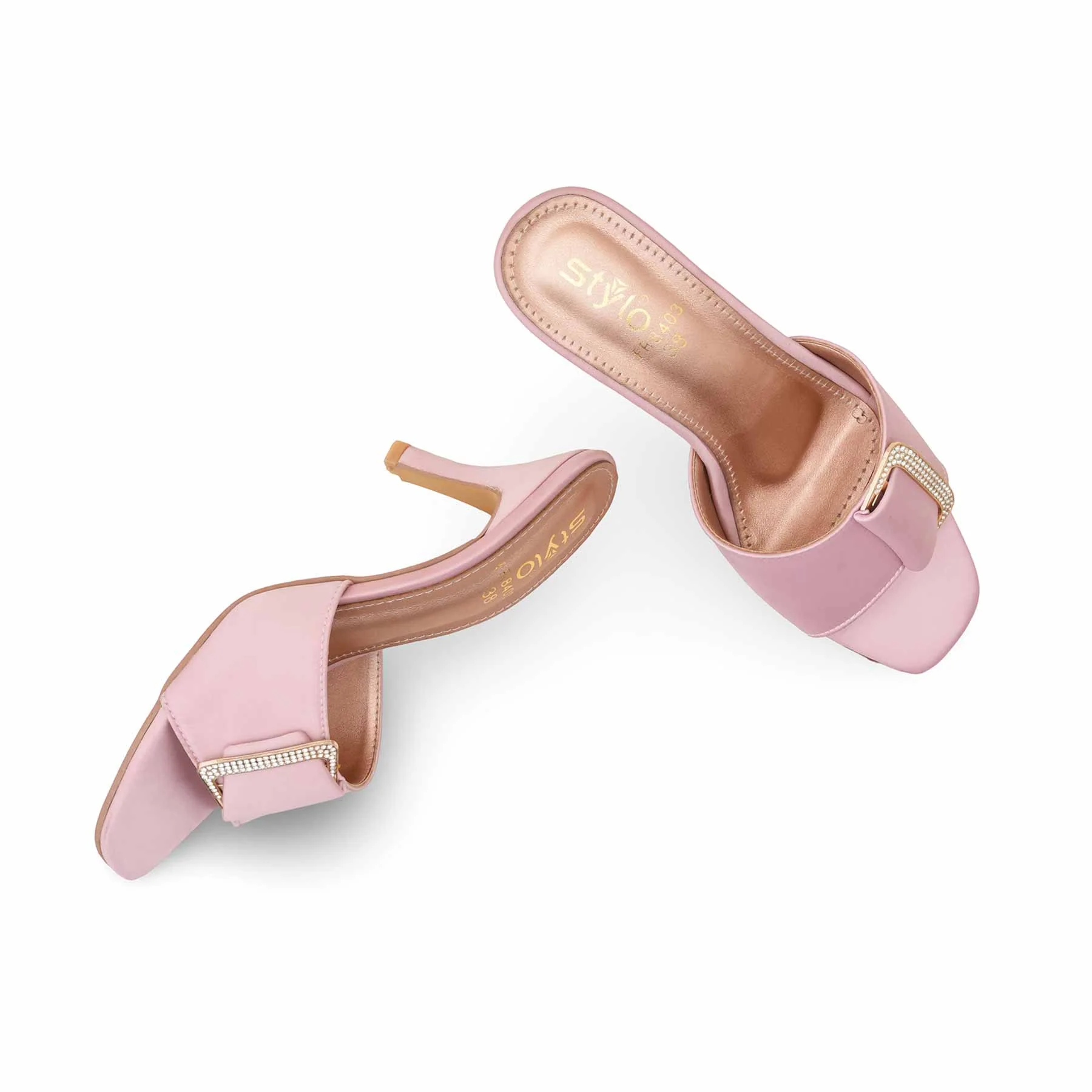 Peach Formal Slipper For Women FR8403 - Image 5