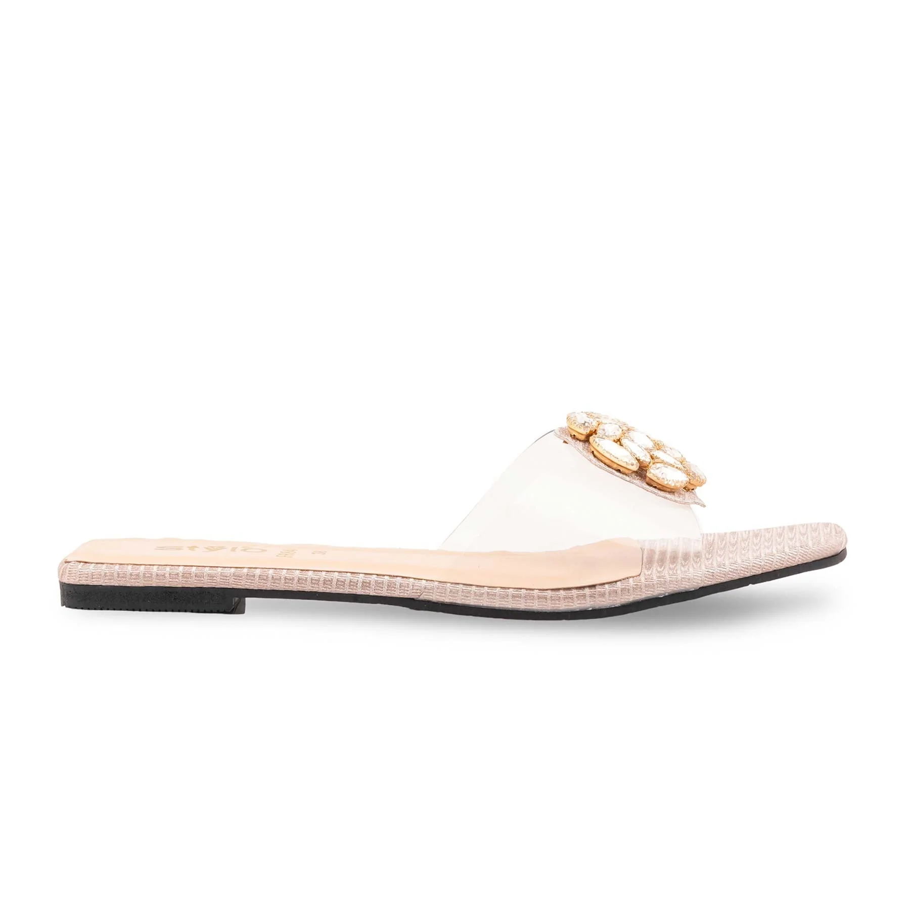 Peach Formal Slipper For Women FR8486 - Image 2
