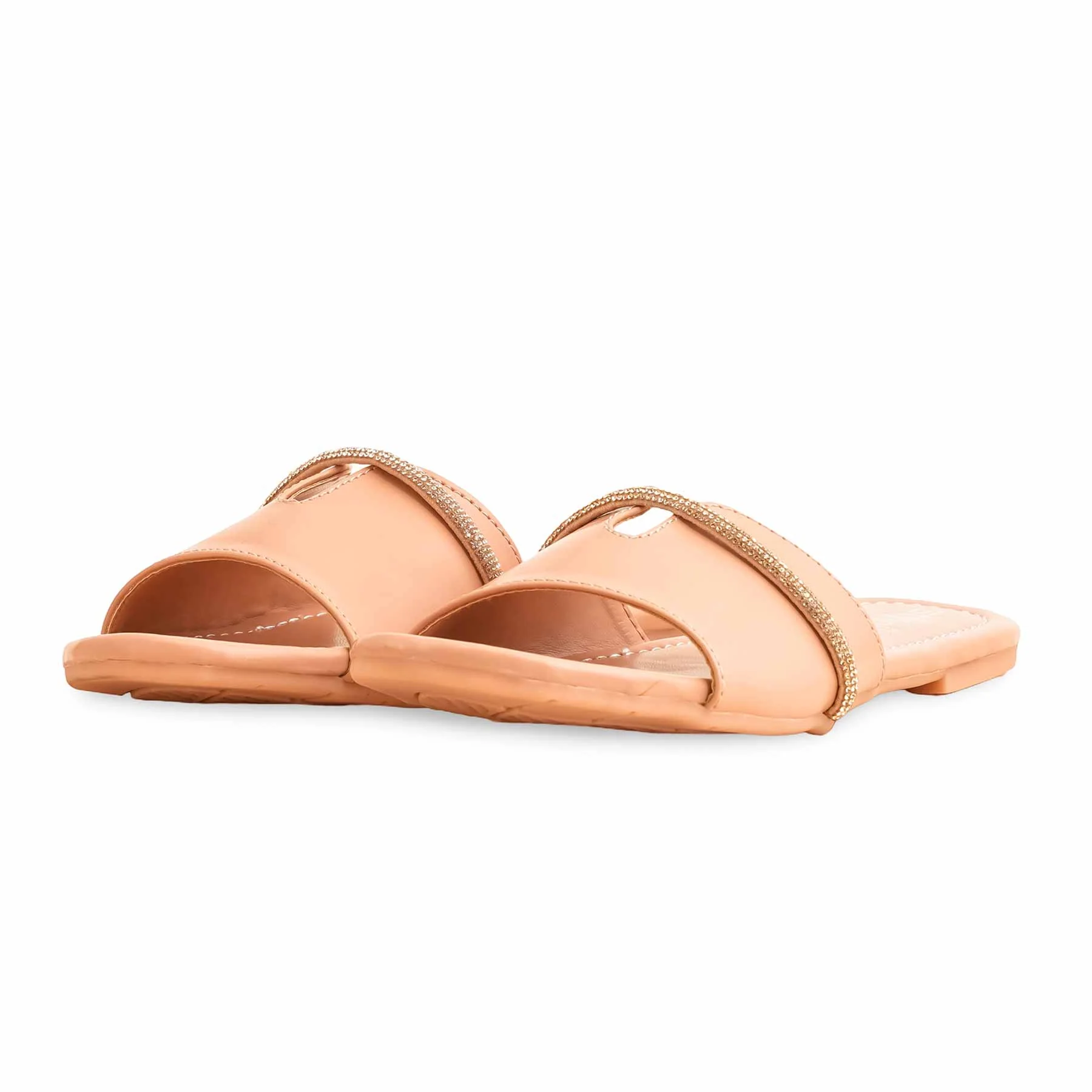 Peach Formal Slipper FR8278 - Image 3