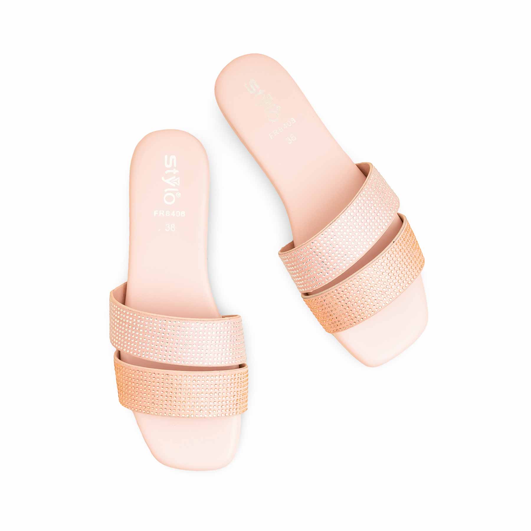 Peach Formal Slipper FR8408 - Image 5