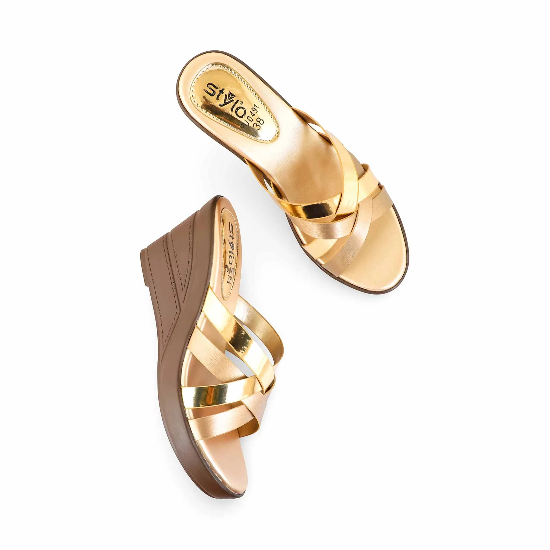 Peach Formal Slipper PU0491 - Image 6