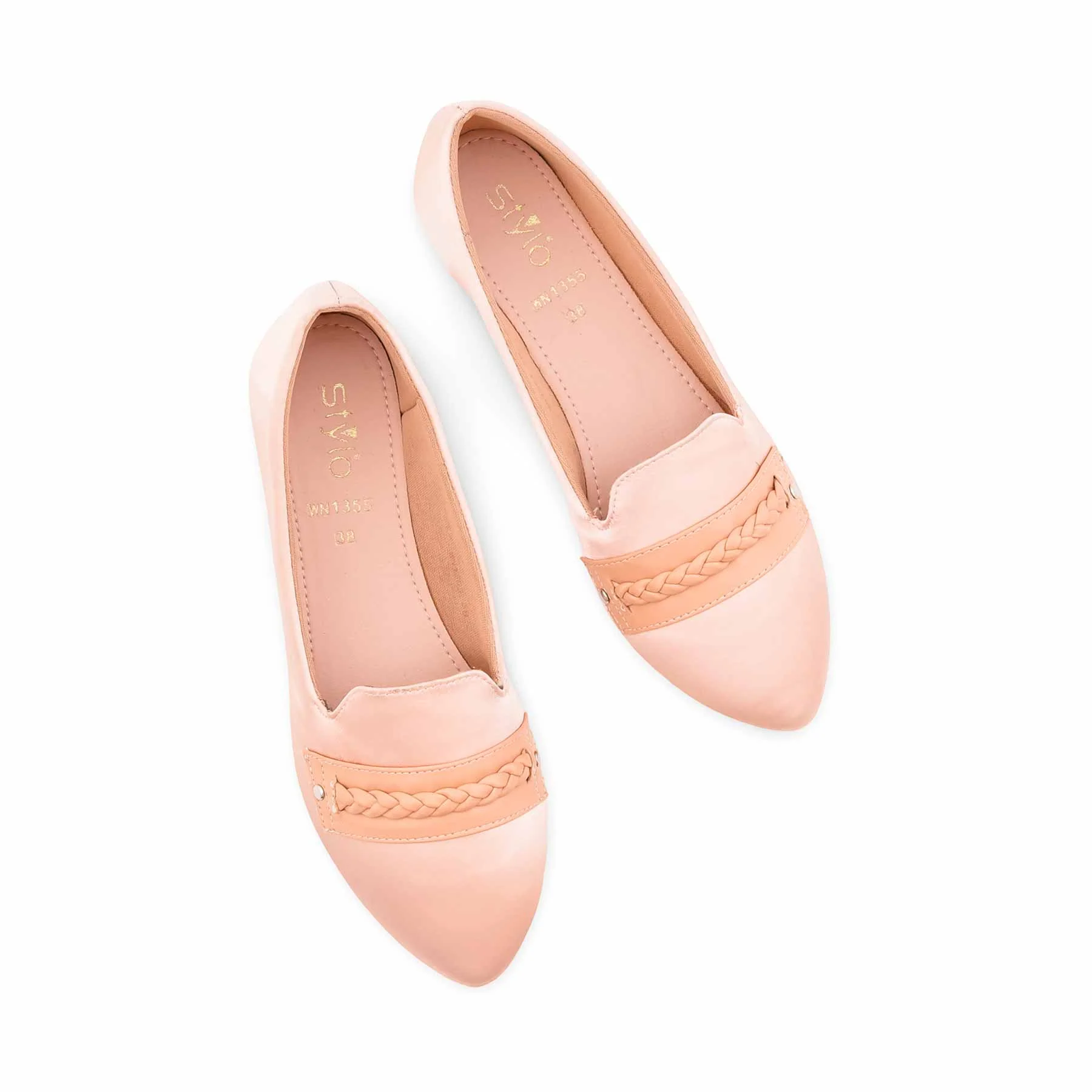 Peach Pumps For Women WN1355 - Image 5