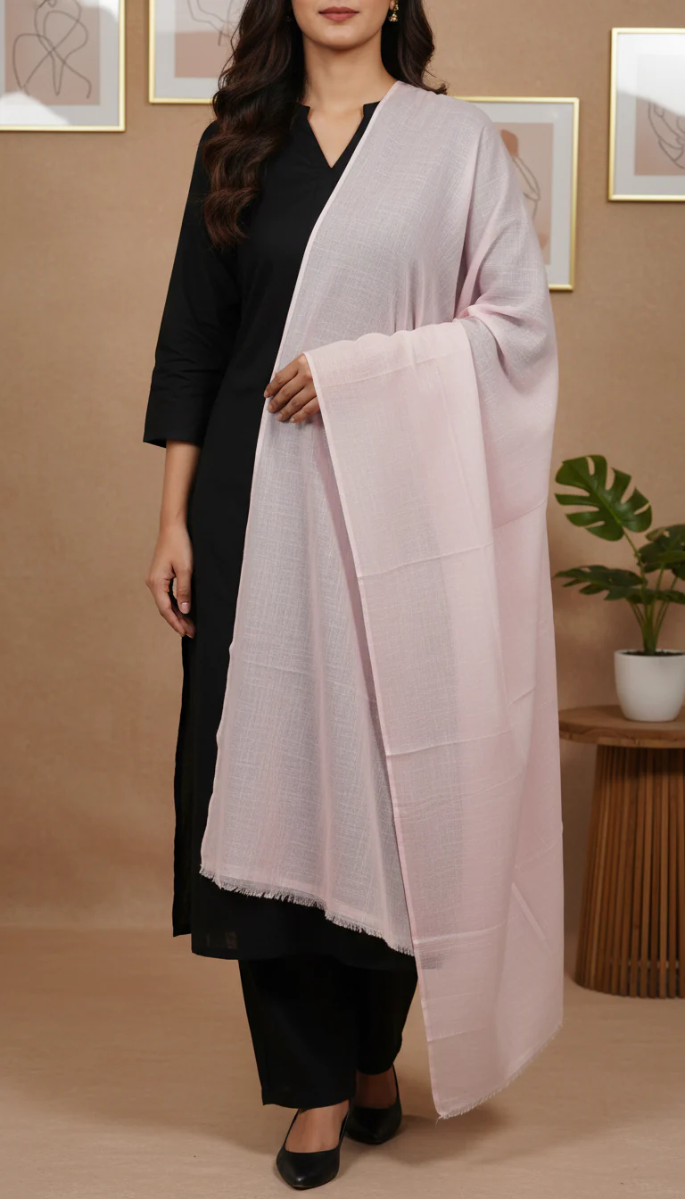 Peach Summer Stole PD6108 - Image 2