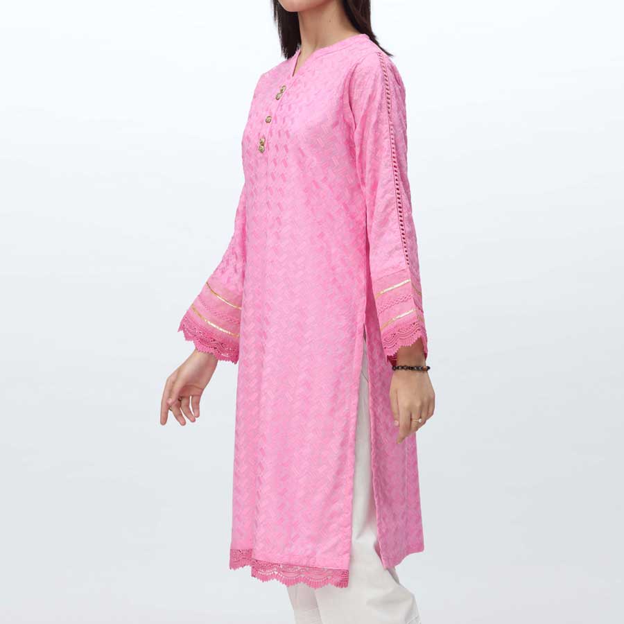 1PC- Embroidered Chikankari Shirt PS4074 - Image 2