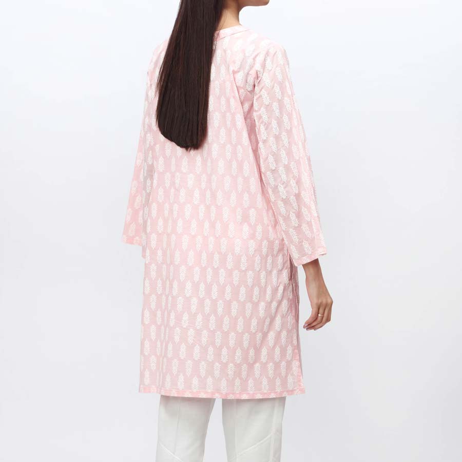 1PC- Puff Printed Cambric Shirt PS4000 - Image 3