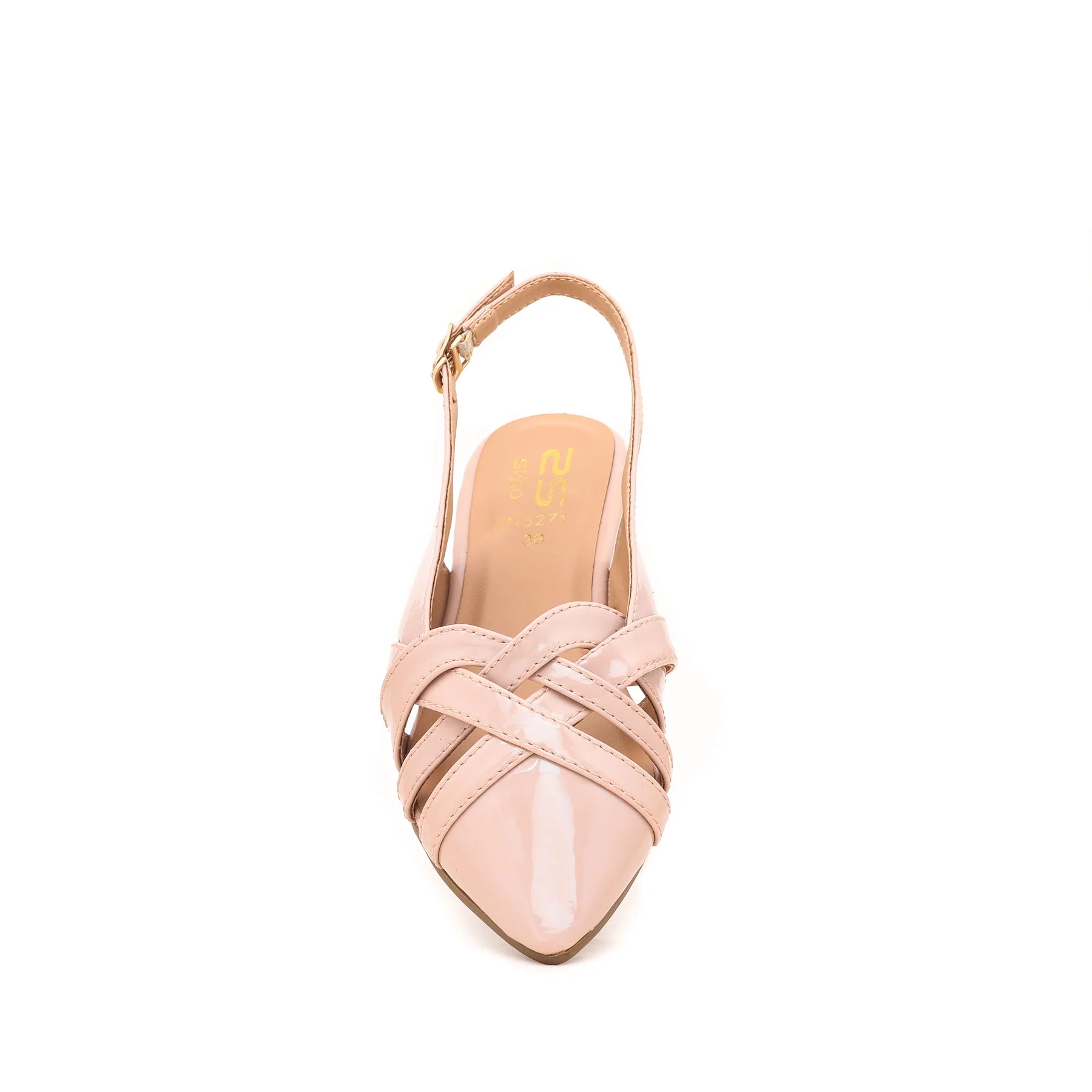 Pink Back Open Slipper WN5271 - Image 3