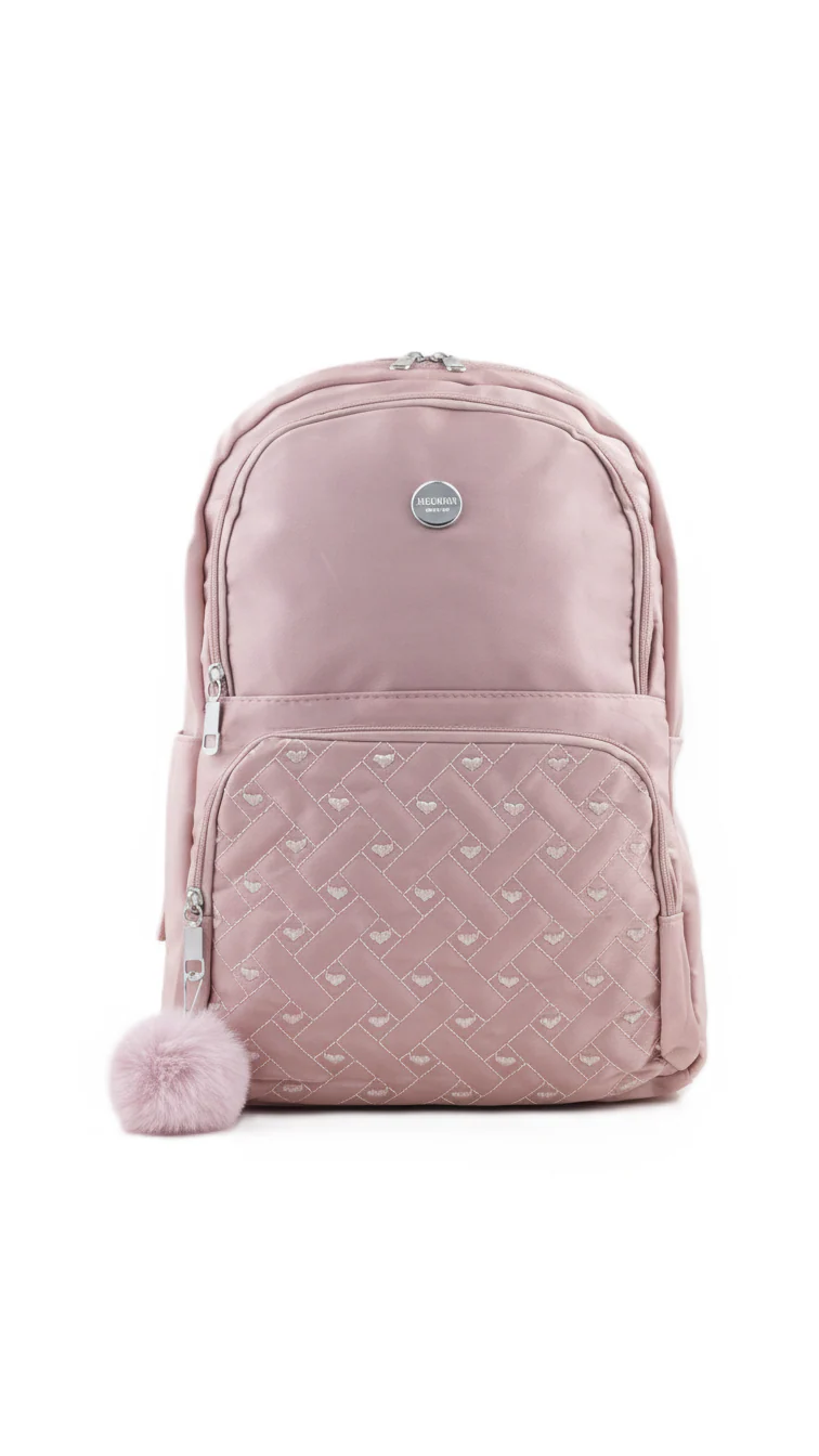 Pink Casual Back Pack For Women P47473 - Image 2