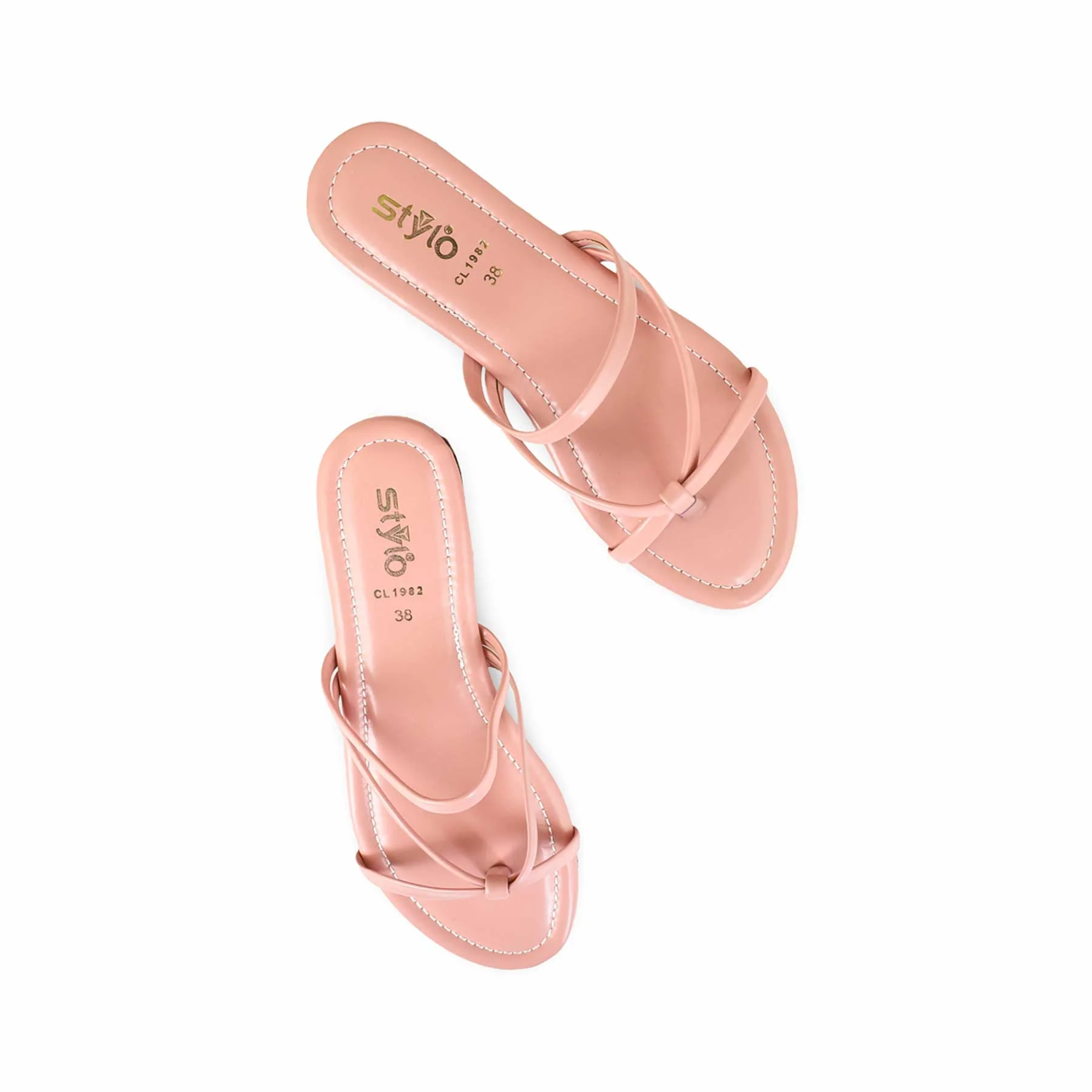 Pink Casual Chappal CL1982 - Image 5
